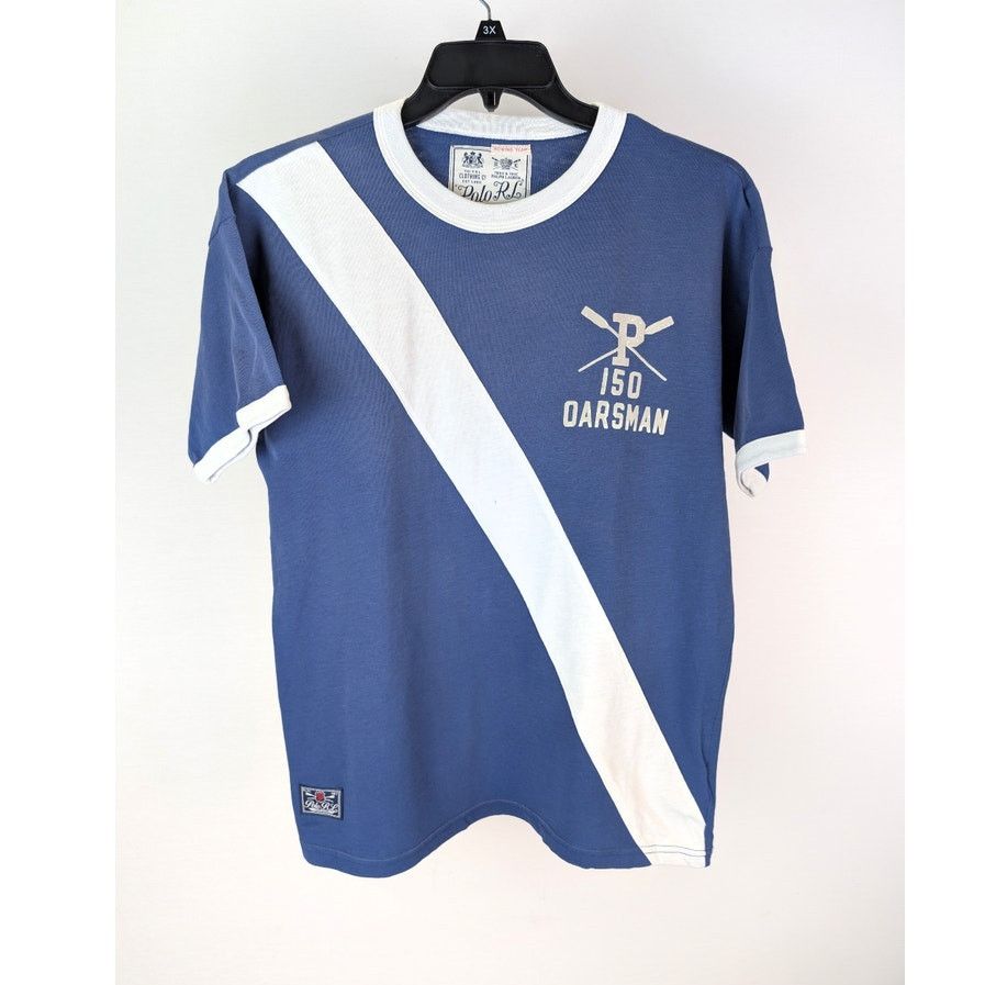 Polo Ralph Lauren o1rshd1 CC20 Classic Fit Reversible Jersey T-Shirt in Blue Size US S / EU 44-46 / 1 - 7 Thumbnail