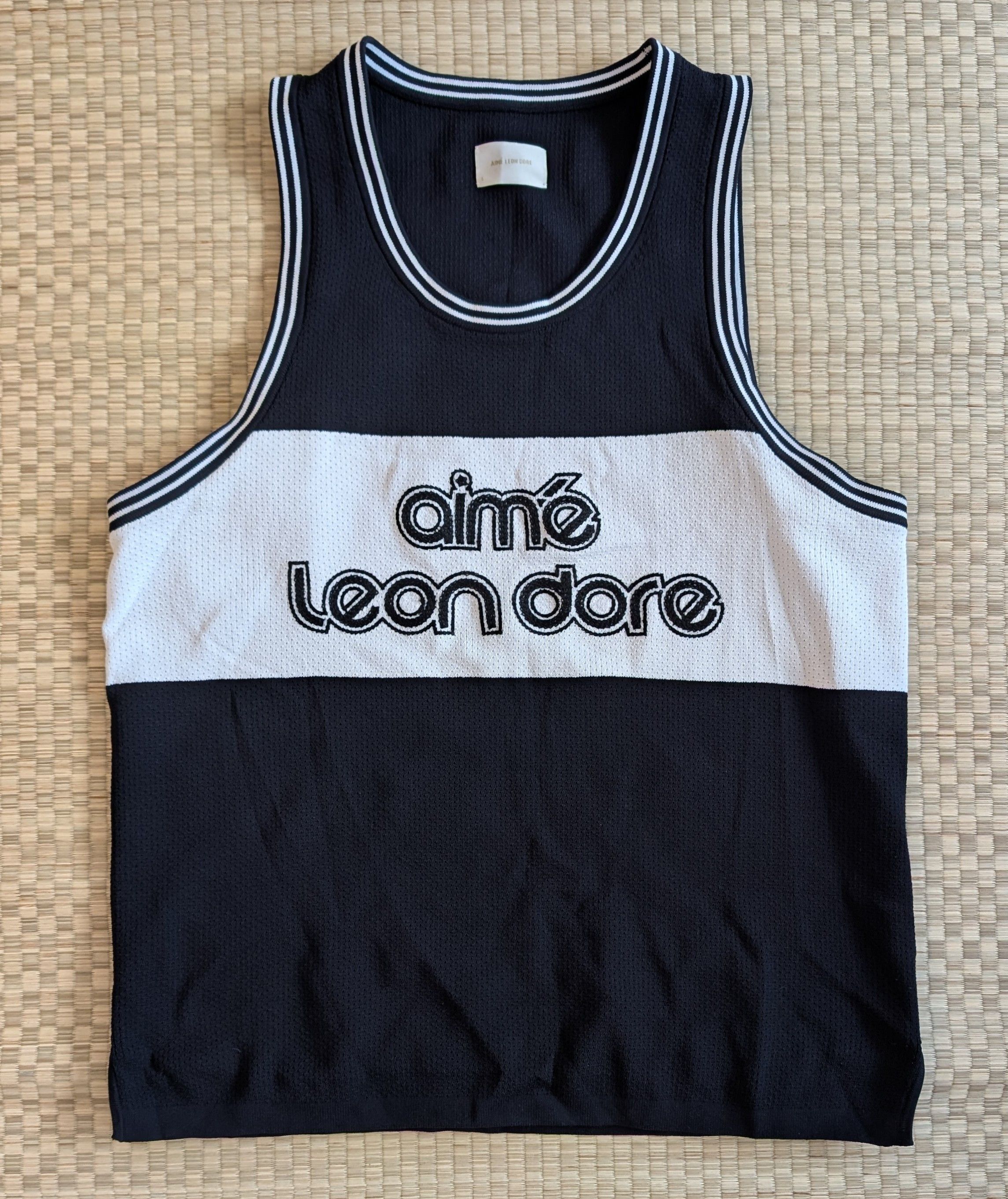 トップス Aime Leon Dore Striped Basketball Jersey Aime Leon Dore Aimé Leon Dore Striped Basketball Jersey