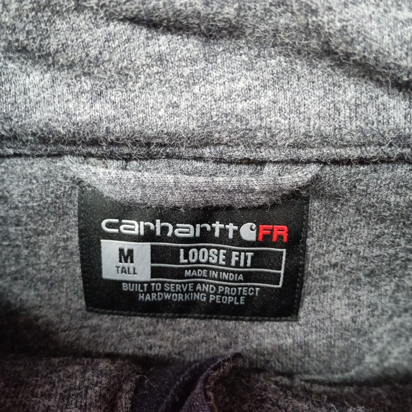 Carhartt Carhartt Gray FR Force Loose Fit 1/4 Zip Sweatshirt Men's MT Size US M / EU 48-50 / 2 - 6 Thumbnail