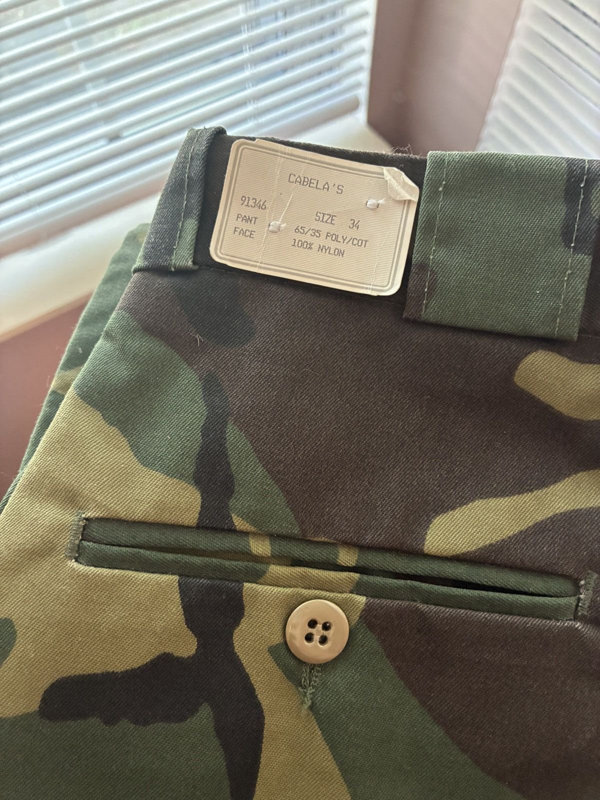 Cabelas Vintage 80s Cabela’s camo double knees Size US 34 / EU 50 - 2 Thumbnail