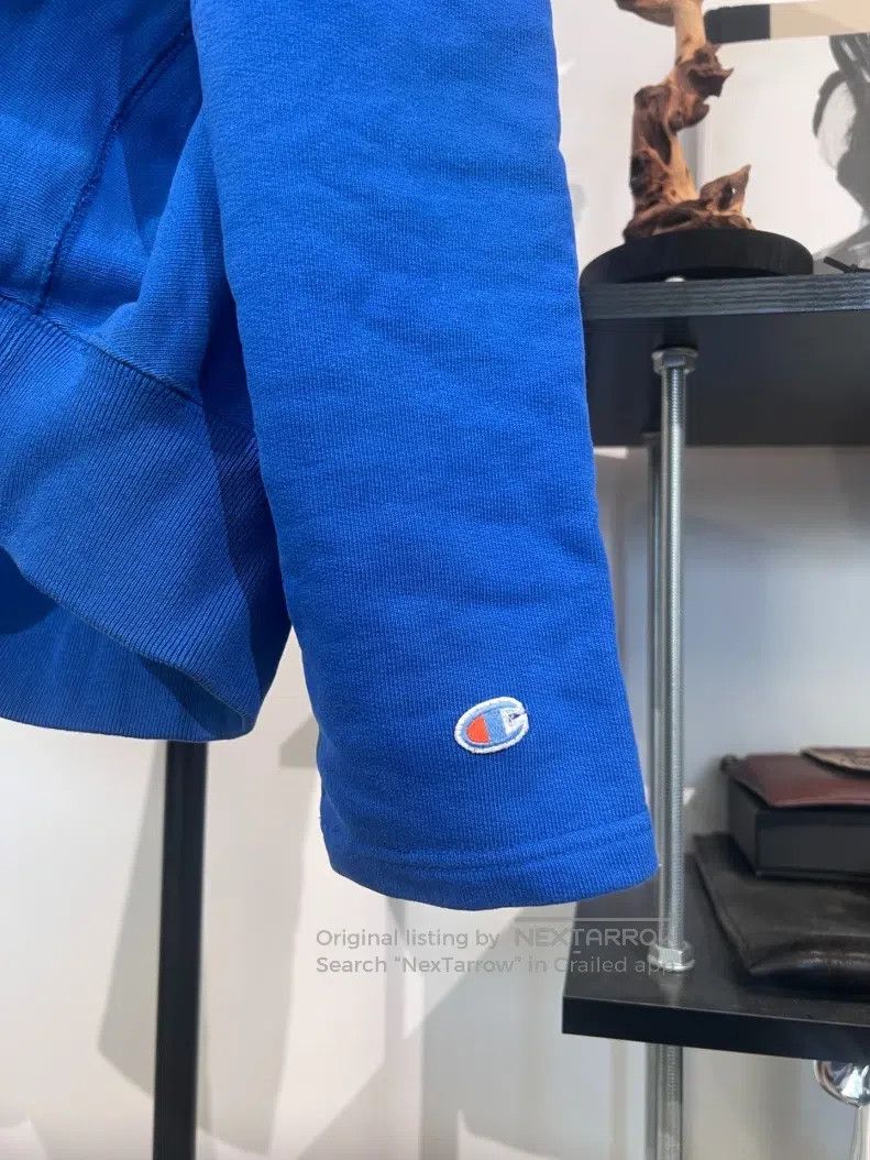 Vetements VETEMENTS Champion Off-Shoulder Destruction Hoodie Size US XS / EU 42 / 0 - 5 Thumbnail