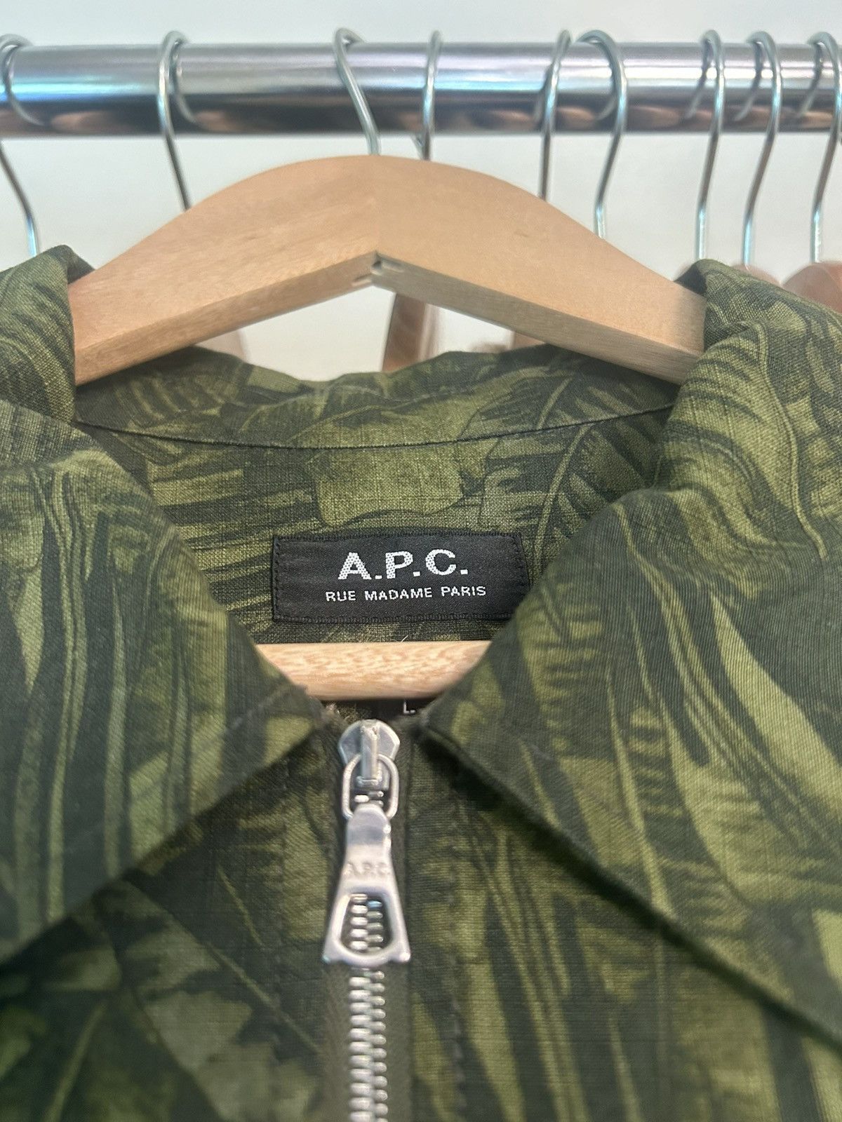 A.P.C. Jungle Camo A.P.C Jacket Size US L / EU 52-54 / 3 - 2 Thumbnail