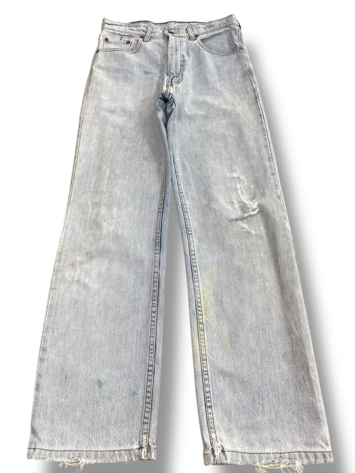 Levi's Levi’s Vintage Acid Light Wash Style Ripped Jeans Size US 28 / EU 44 - 1 Thumbnail