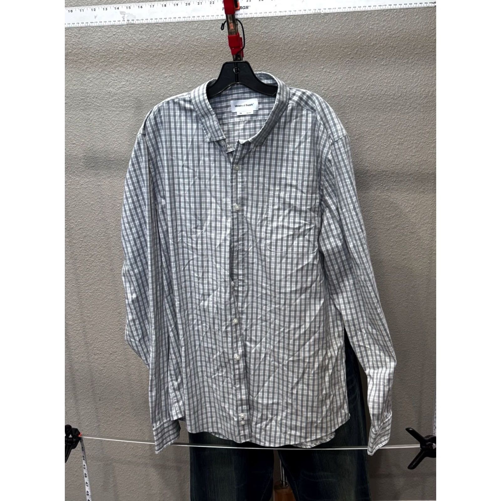 Vintage MInistry Of Supply LONG SLEEVE SHIRT 2XL XXL 18 x 39/40 Size US XXL / EU 58 / 5 - 3 Thumbnail
