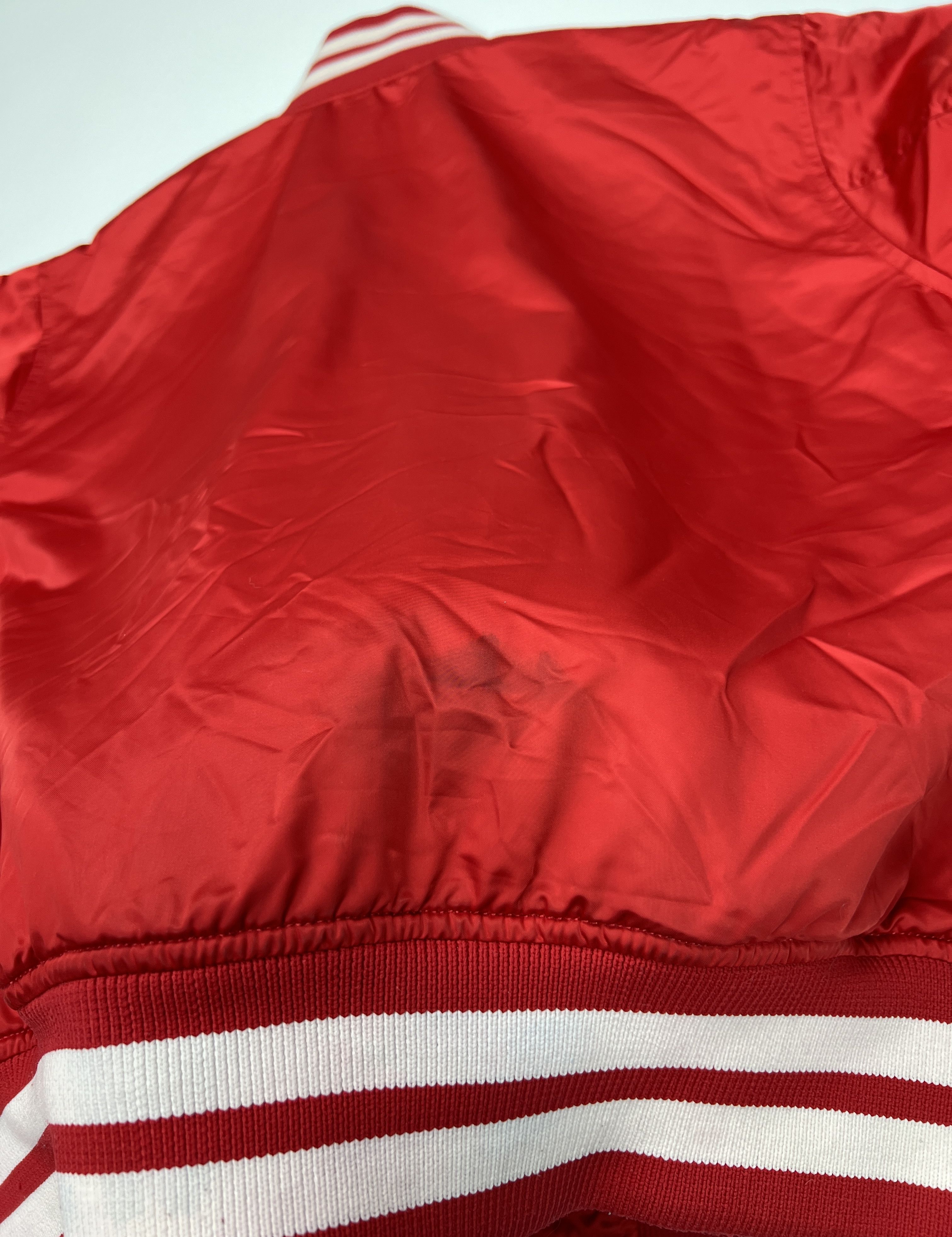 Opening Ceremony Opening Ceremony Red Nylon Bomber Jacket Spell Logo Size US M / EU 48-50 / 2 - 13 Thumbnail