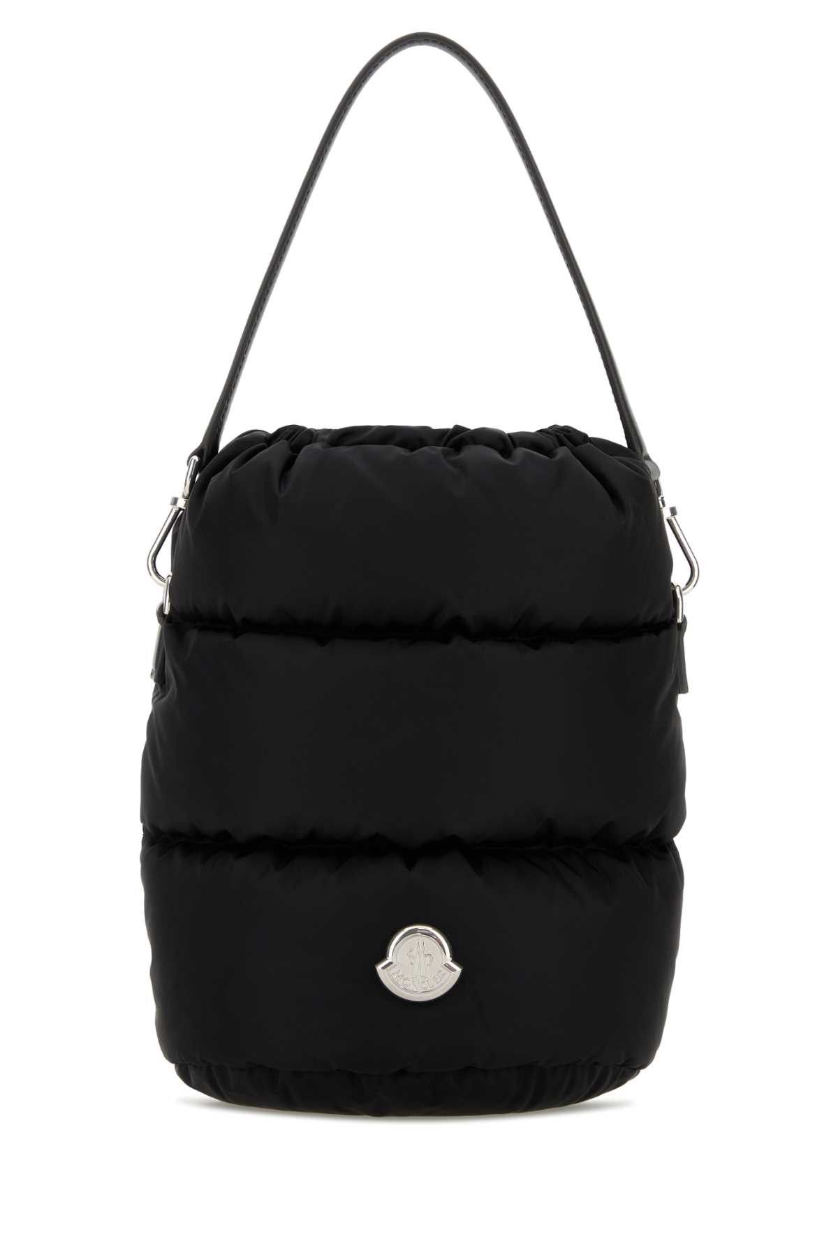 Moncler Black Canvas Caradoc Bucket Bag Size ONE SIZE - 1 Thumbnail