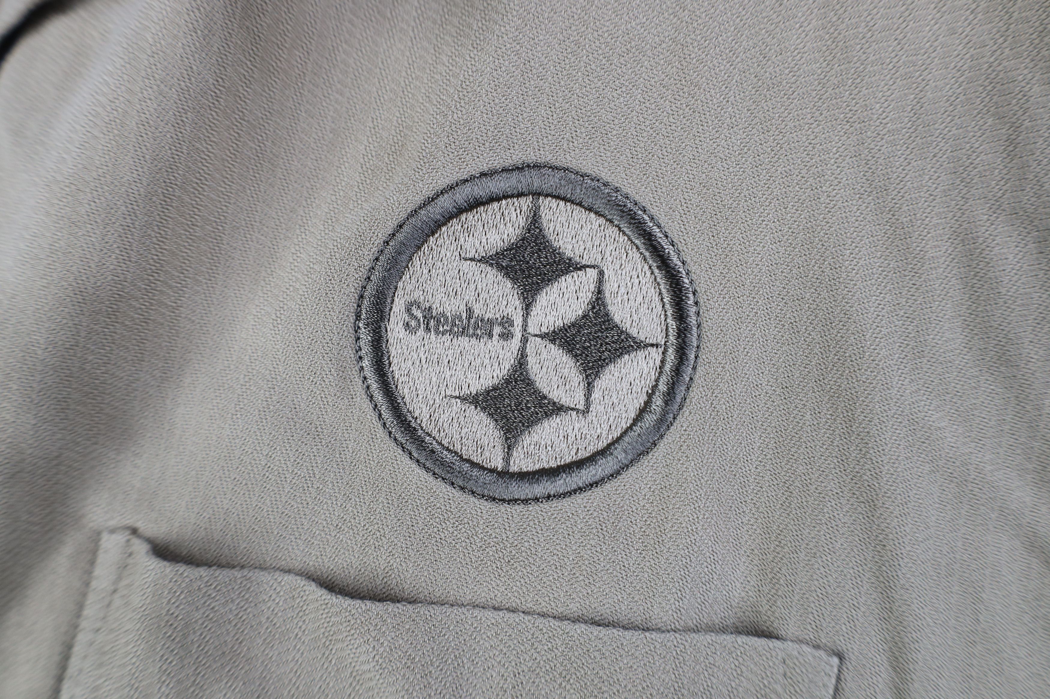 Vintage Vintage 90s Y2K Pittsburgh Steelers Football Button Shirt Size US XXL / EU 58 / 5 - 4 Thumbnail