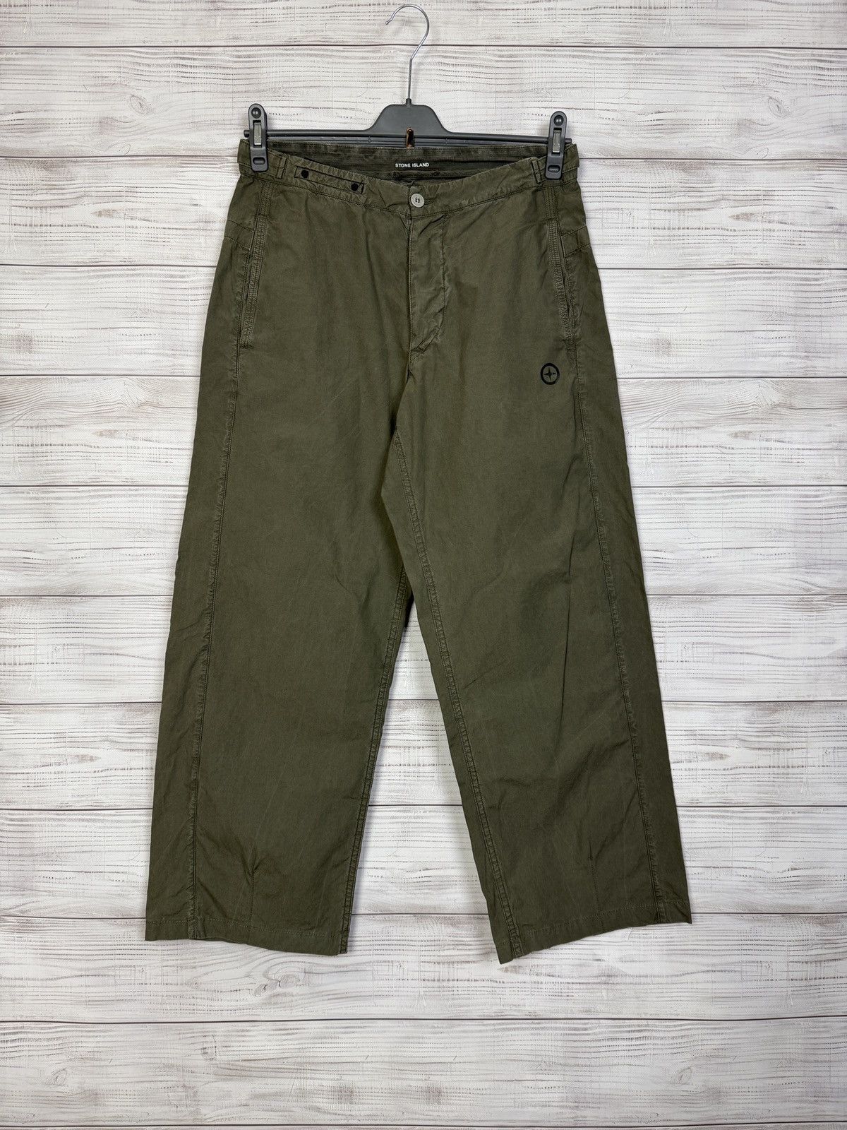 Stone Island Vintage Stone Island Denim Cargo Pants Size US 33 - 1 Thumbnail
