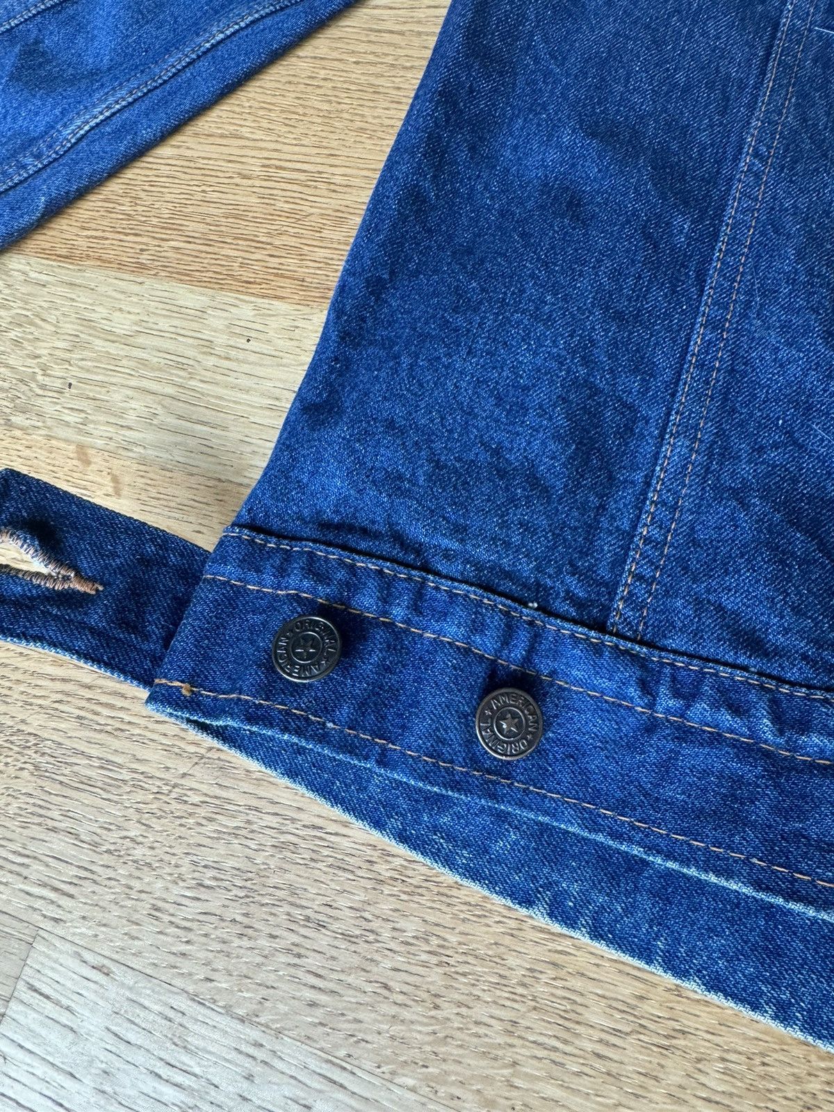 Salvage × Vintage VTG 1970‘s Selvedge Right On/Elder M.F.G Jacket Size US L / EU 52-54 / 3 - 14 Thumbnail