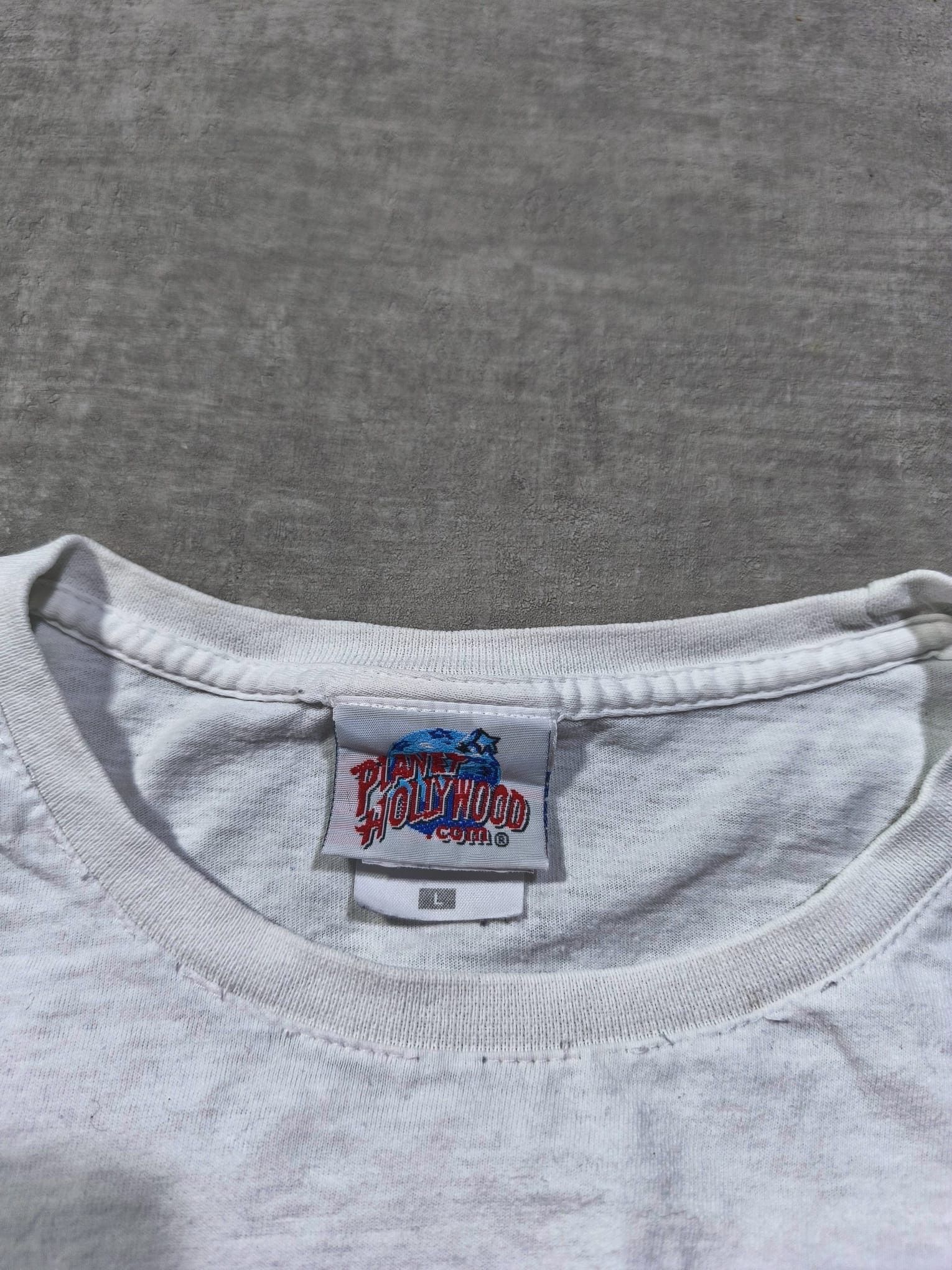 Planet Hollywood trashed vintage 1998 planet Hollywood Paris Balenciaga Style Size US L / EU 52-54 / 3 - 6 Thumbnail