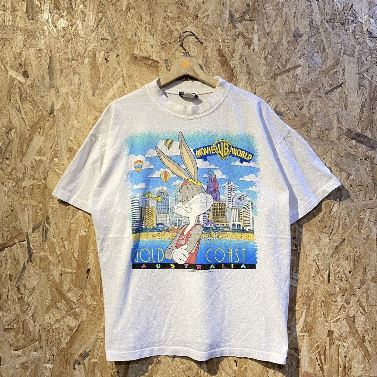 Cartoon Network × Vintage × Warner Bros Vintage 1995 Looney Tunes Bugs Bunny Warner Bros T-Shirt Size US XL / EU 56 / 4 - 1 Thumbnail