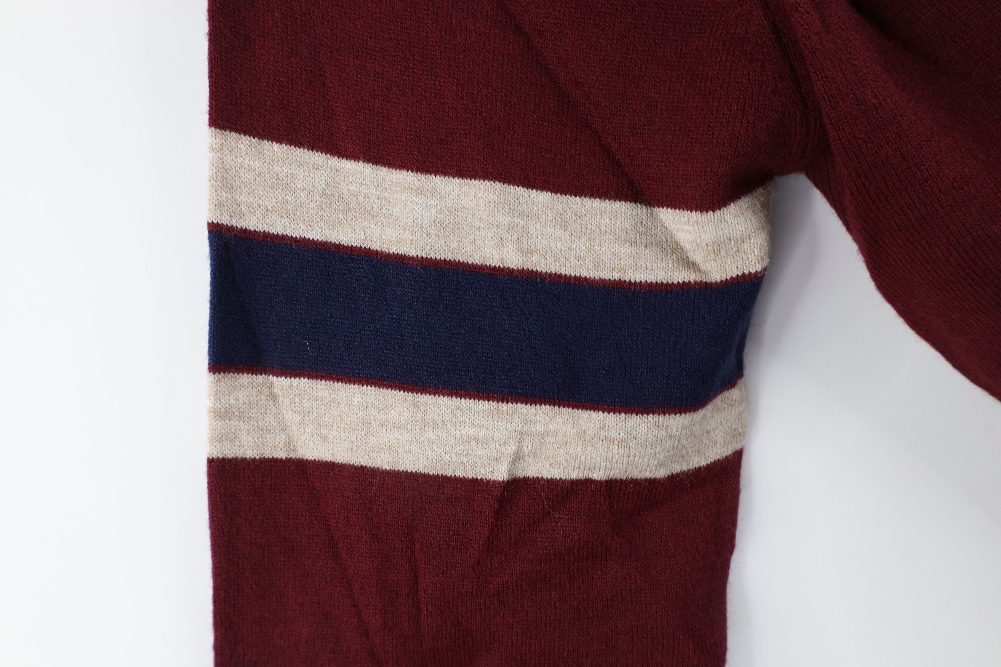 Vintage Vintage 60s 70s Streetwear Blend Knit Collared Sweater USA Size US M / EU 48-50 / 2 - 6 Thumbnail