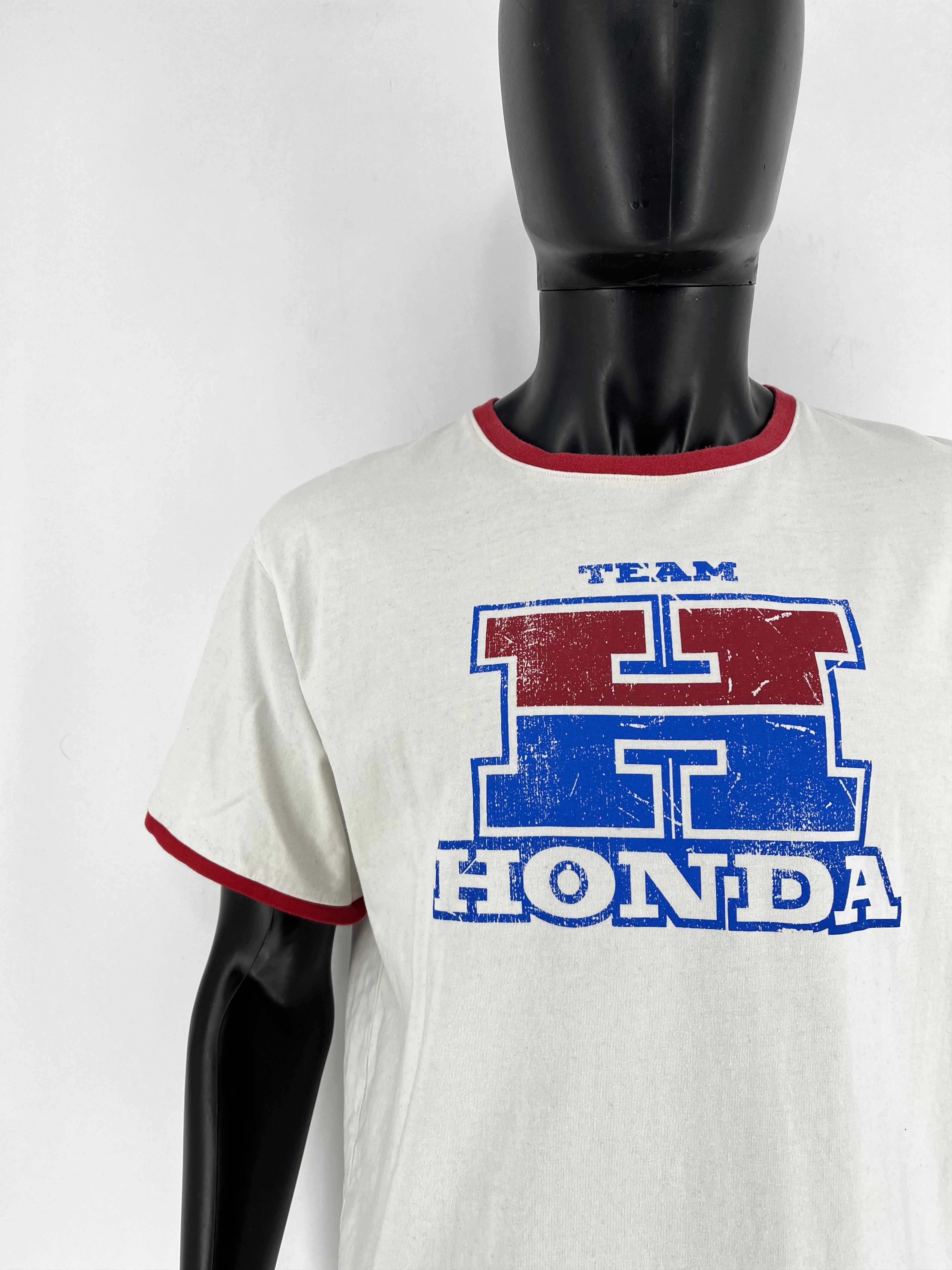 Honda Vintage Y2K Honda Team Racing T-Shirts 00s Size US L / EU 52-54 / 3 - 7 Thumbnail