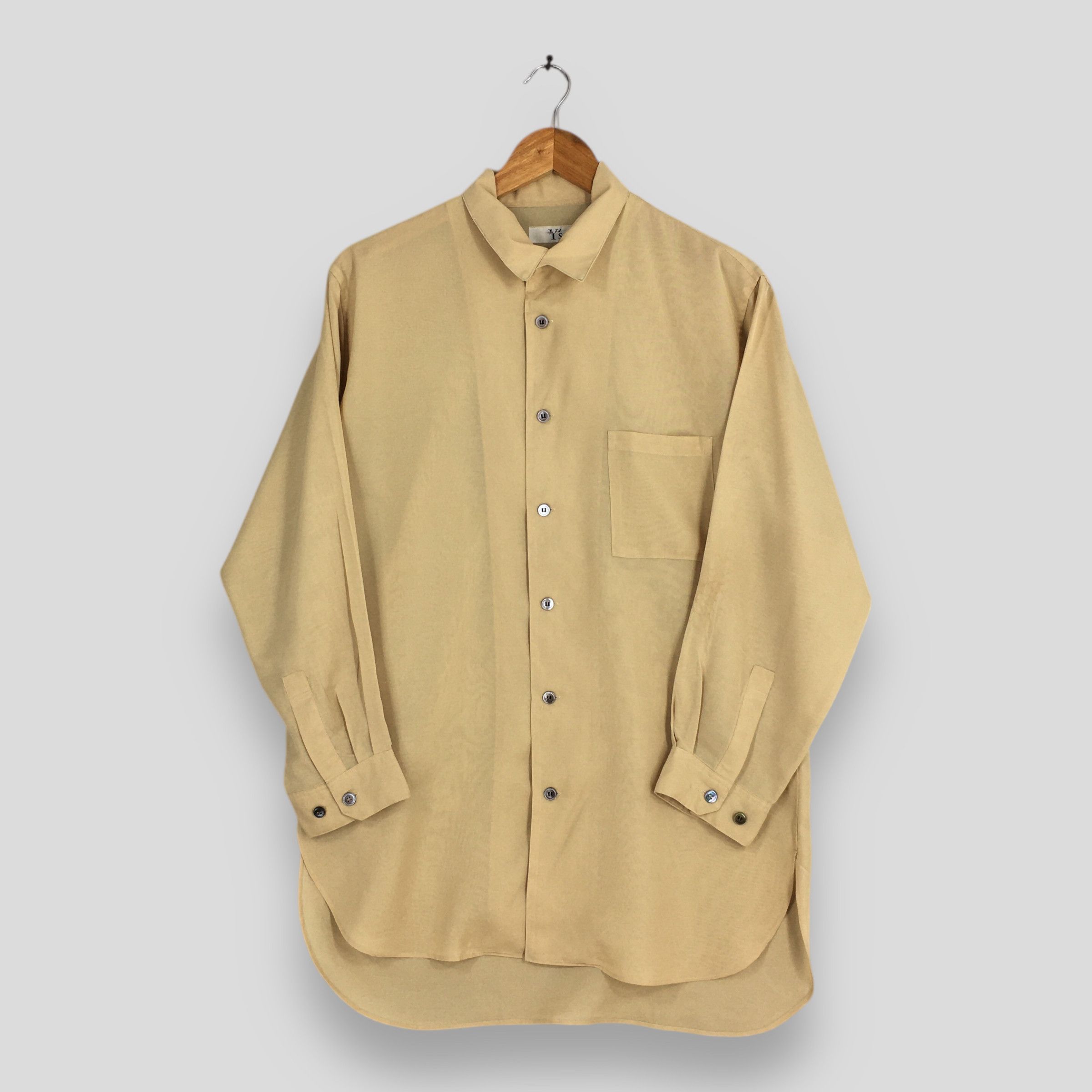 Vintage Y's bis Yohji Yamamoto Brown Shirt Medium