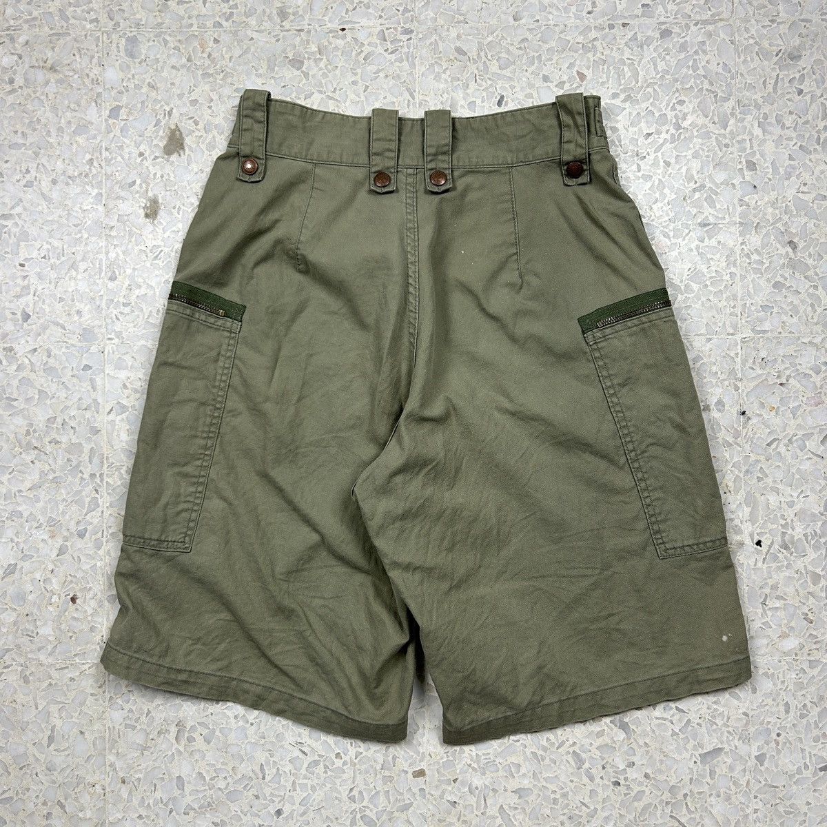 Hysteric Glamour × Japanese Brand × Vintage 1990s Hysteric Glamour - Military Shorts Size US 28 / EU 44 - 19 Thumbnail