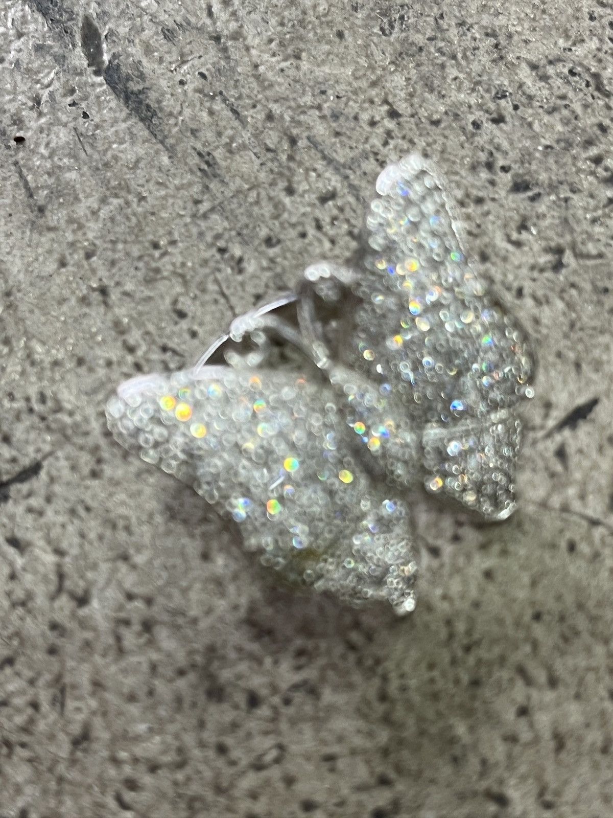 Other Artisanal Diamond Butterfly Ring (unisex) Size ONE SIZE - 4 Thumbnail
