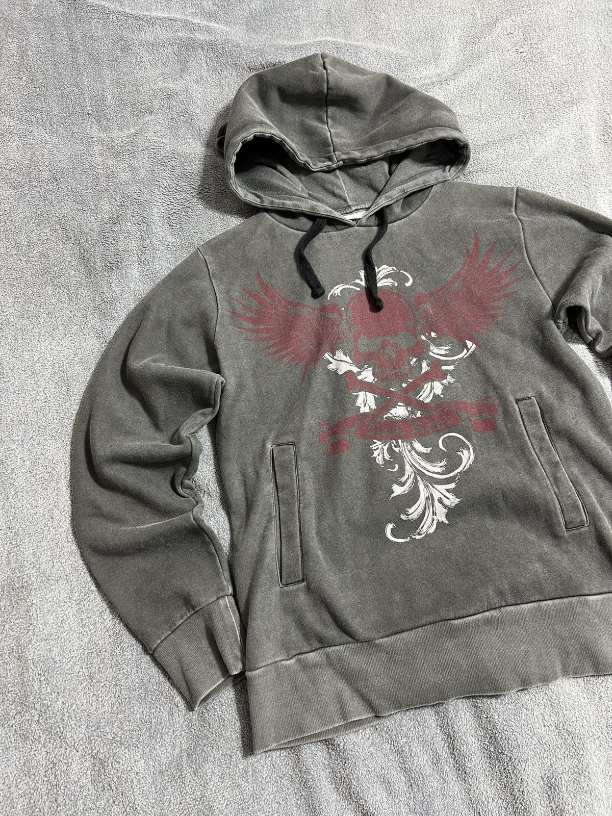 Other Rock rebel vibe faded Y2k Hoodie vintage Size M / US 6-8 / IT 42-44 - 4 Thumbnail