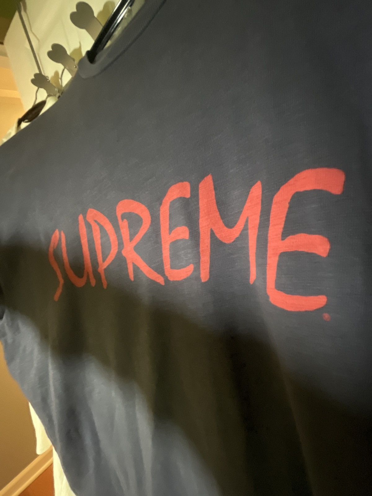 Supreme ‼️Supreme‼️ FFT S/S Top Navy Blue Size US XL / EU 56 / 4 - 5 Thumbnail