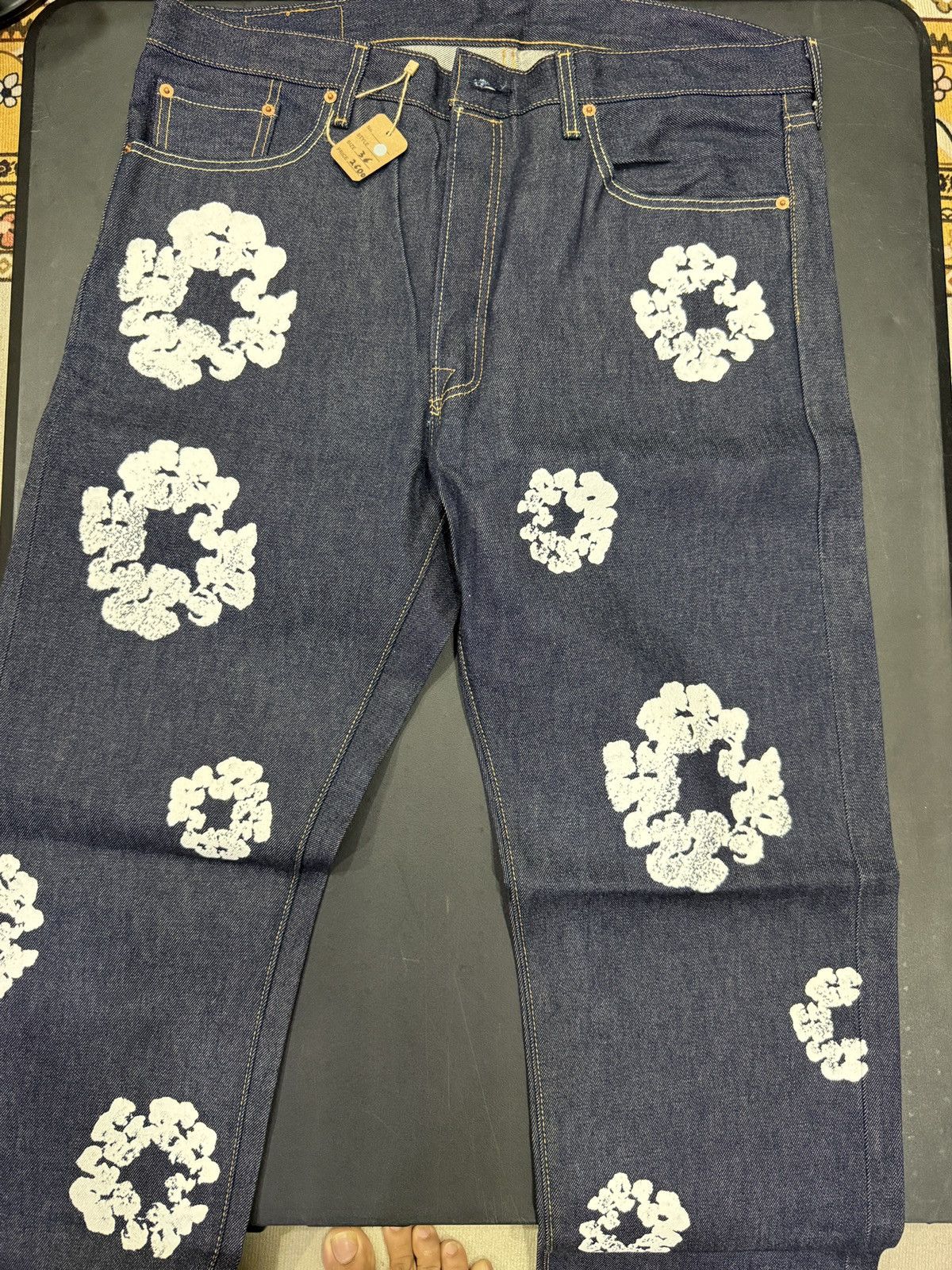 DENIM TEARS × Levi's levis denim tears Size US 36 / EU 52 - 1 Thumbnail