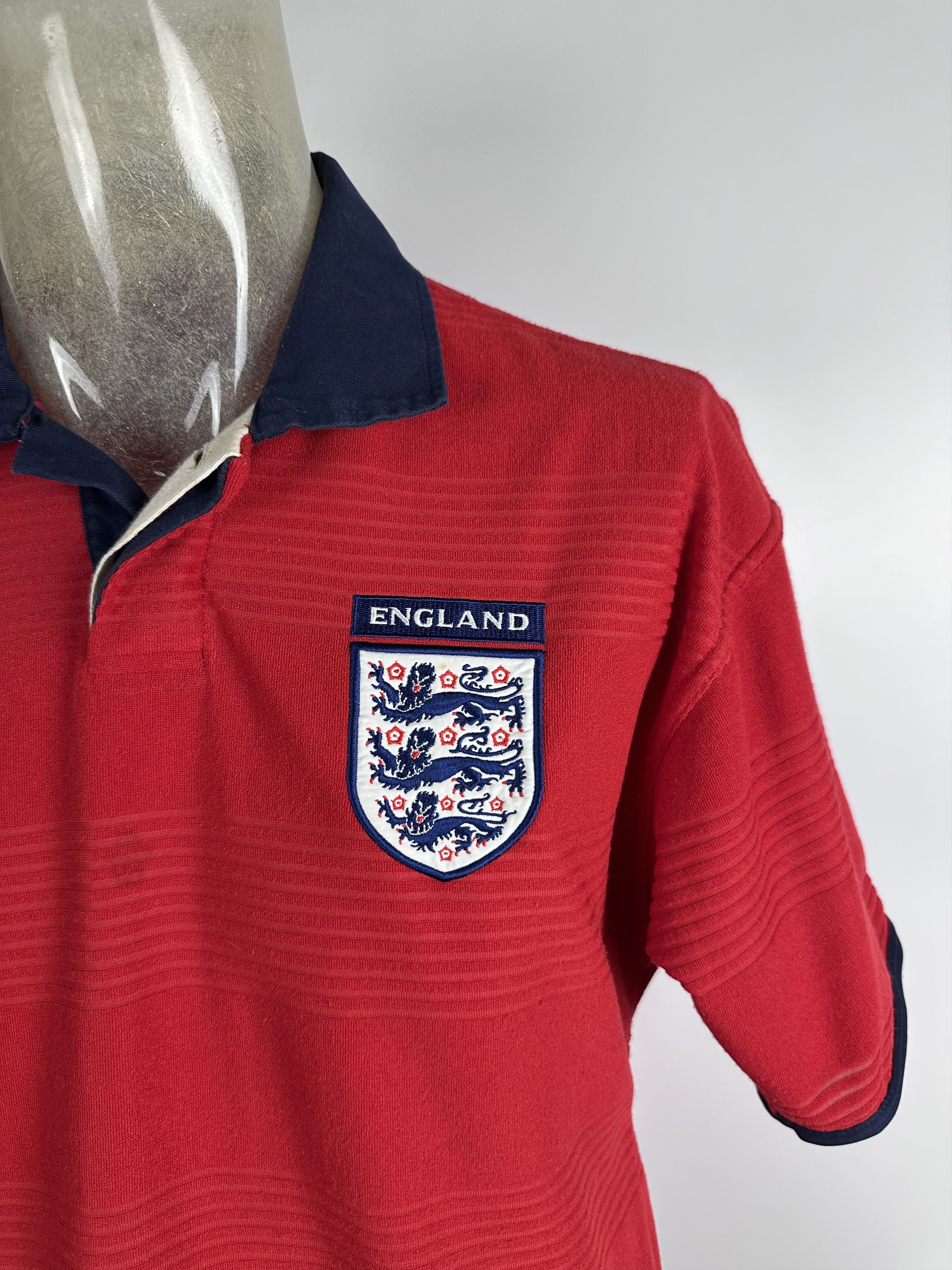 Umbro England 1999/2000/2001 Football Shirt Soccer Jersey Umbro Size US S / EU 44-46 / 1 - 2 Thumbnail
