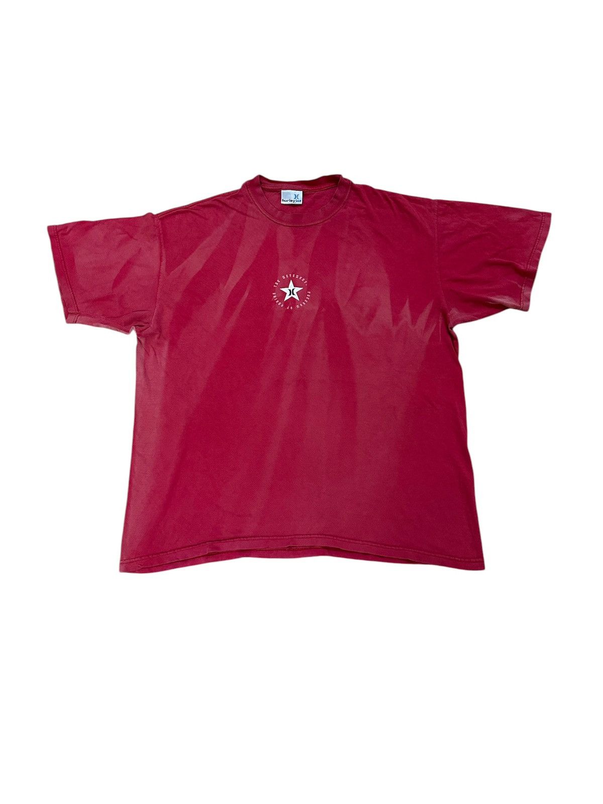 Hurley × Vintage Rare Beautiful Sun Faded Vintage Hurley The Movement Tee Size US XL / EU 56 / 4 - 1 Thumbnail