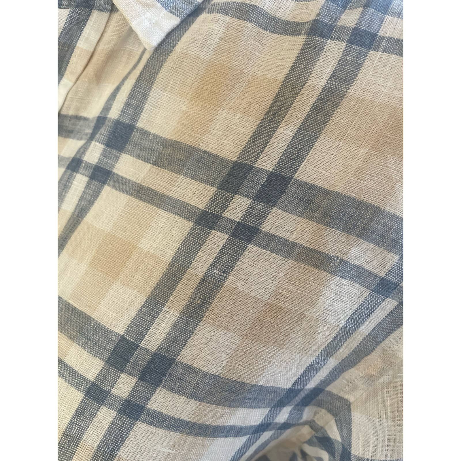 Frank & Eileen NWOT Mens Frank & Eileen Linen Finbar Plaid Size Small Size US S / EU 44-46 / 1 - 4 Thumbnail