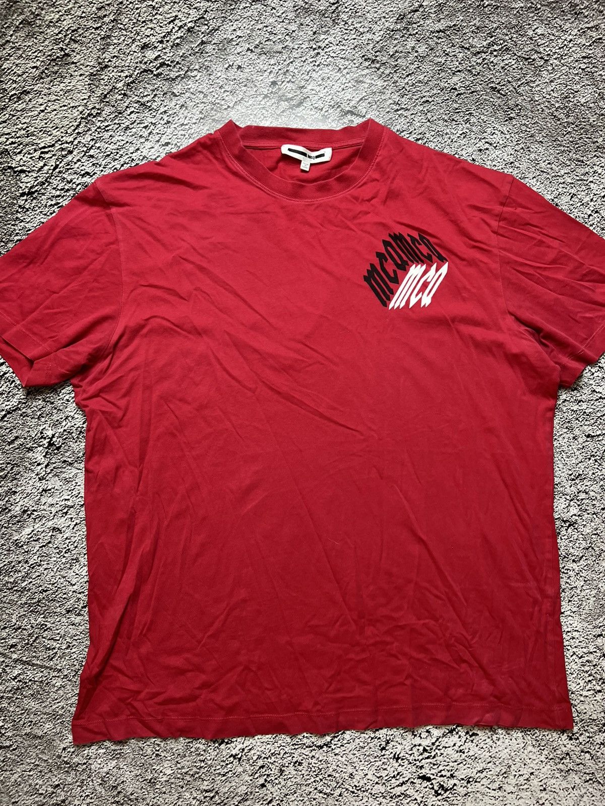 McQ Alexander McQueen Alexander McQueen MCQ big logos vintage tee Size US L / EU 52-54 / 3 - 2 Thumbnail