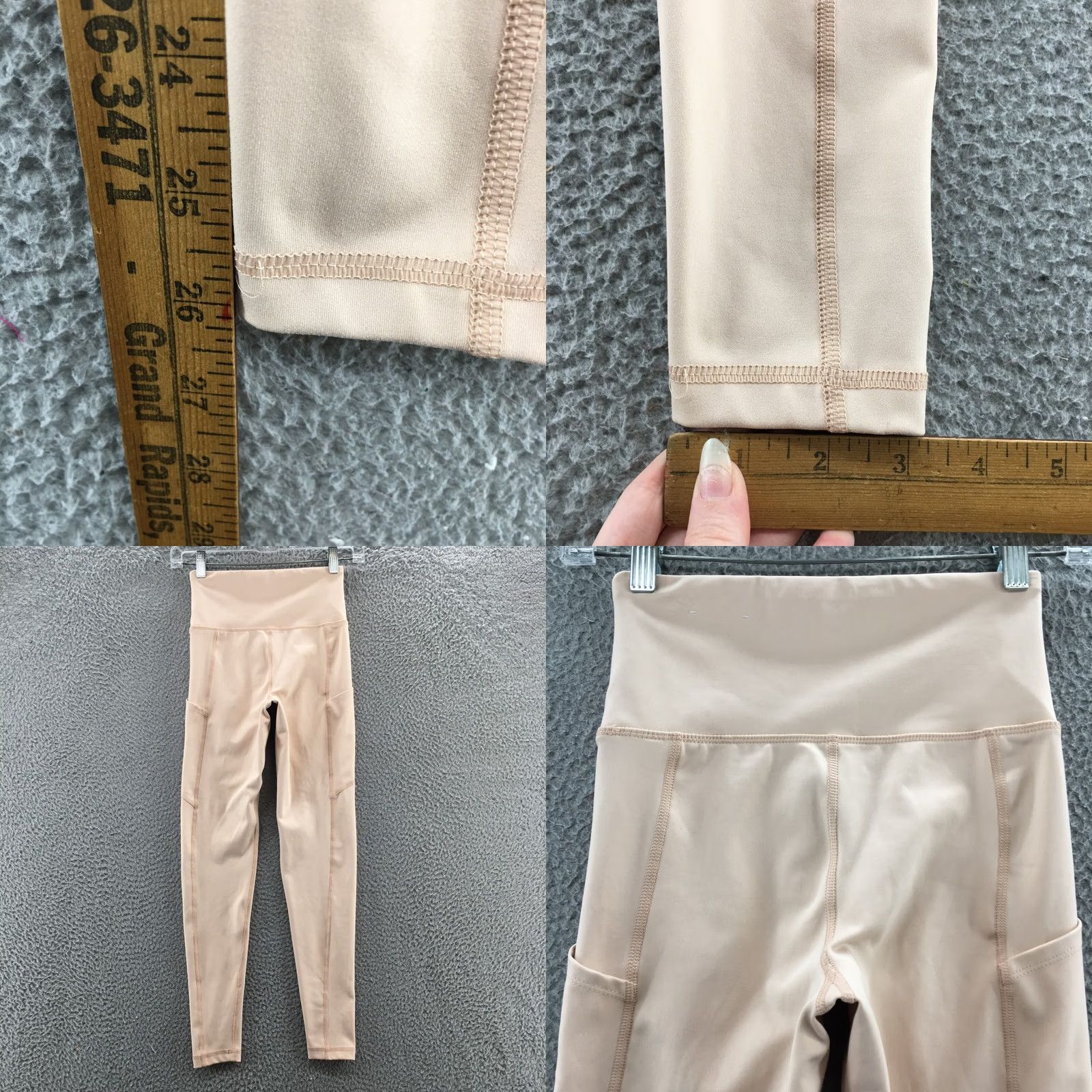 American Eagle Outfitters American Eagle Pocket Legging Women XS Regular Pink Elastic Waist Activewear Cropped 26 Inseam 22x26 Length Pockets Stretch 8.5-10.5 Rise Womens Size 26" / US 2 / IT 38 - 8 Thumbnail