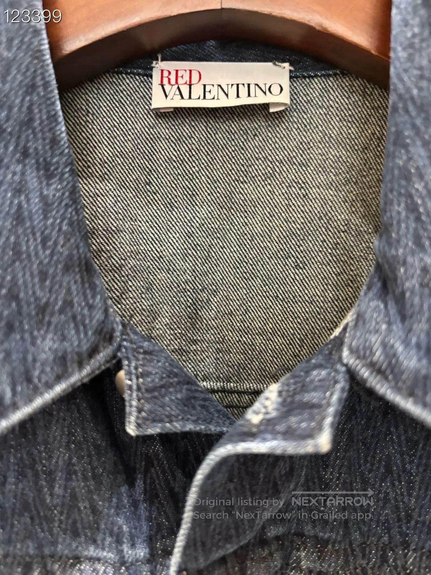 RED Valentino Valentino Red Denim Long. Size M / US 6-8 / IT 42-44 - 3 Thumbnail