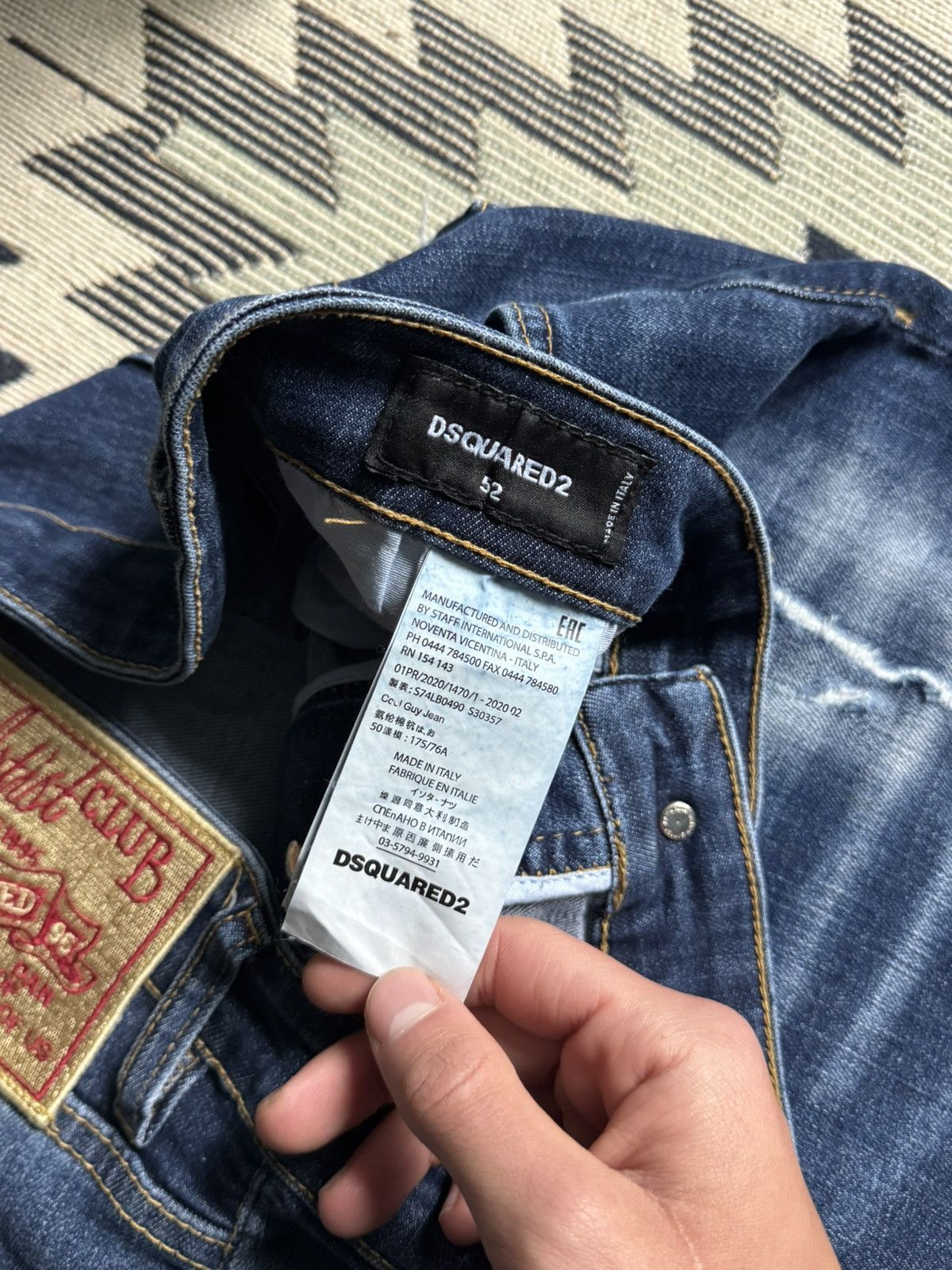 Dsquared2 ❗️Rare❗️Dsquared2 Denim True Artist Club Jeans Size US 32 / EU 48 - 14 Thumbnail