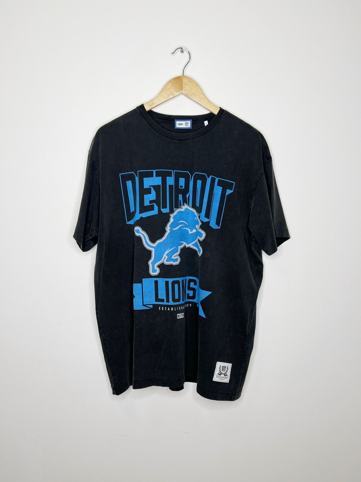 Kith × NFL × Streetwear Kith for the NFL: Lions Vintage Tee Kith × NFL × Streetwear Kith for the NFL: Lions Vintage Tee