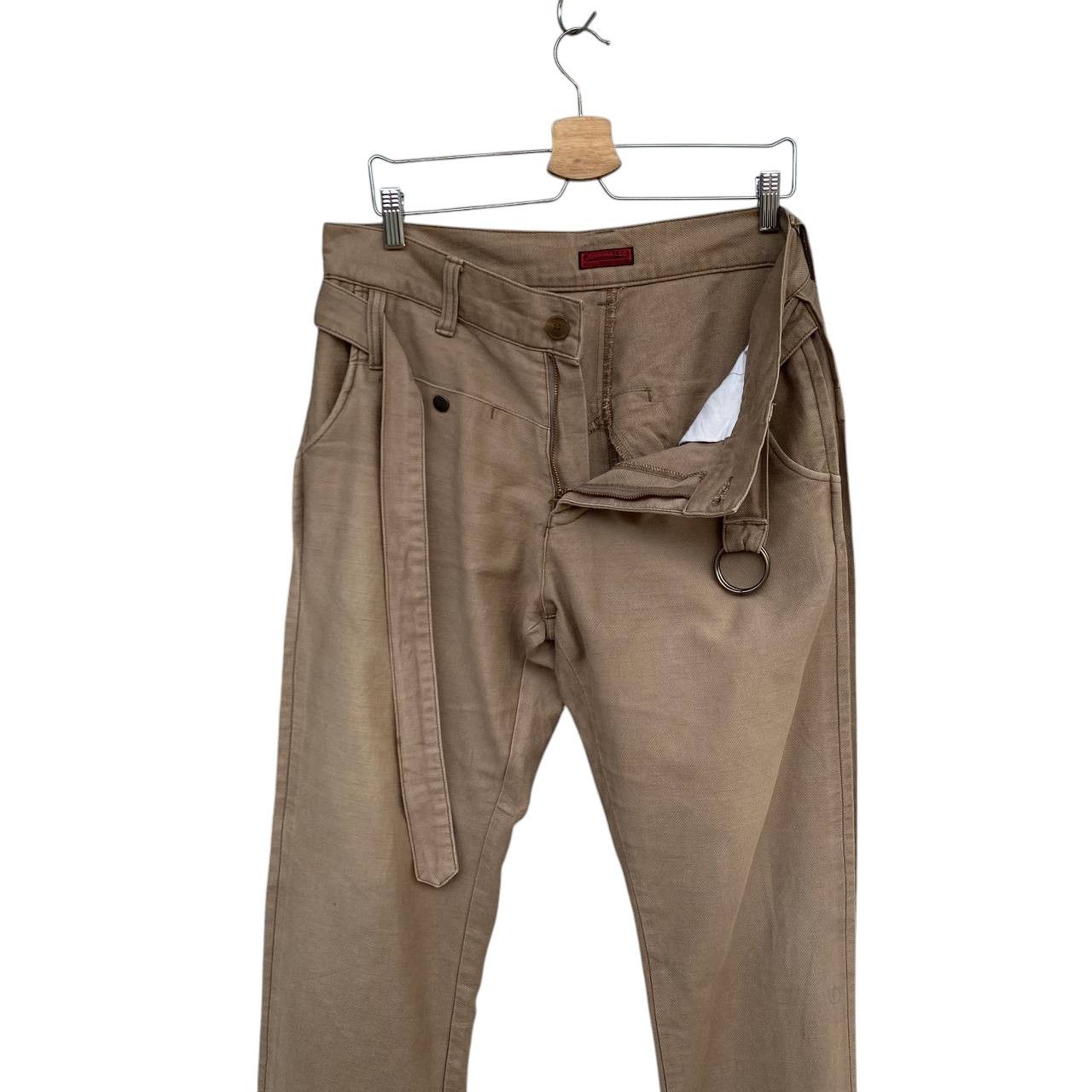 Johnbull VINTAGE JOHNBULL BELTED UTILITY CHINOS WORKWEAR MILITARY Size US 33 - 15 Thumbnail