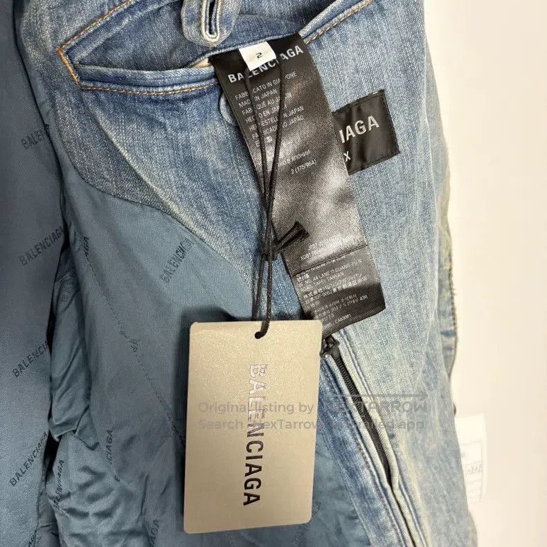 Balenciaga Balenciaga Sleeve Badge Mud-Dyed Distressed Suit Jacket Size US M / EU 48-50 / 2 - 4 Thumbnail