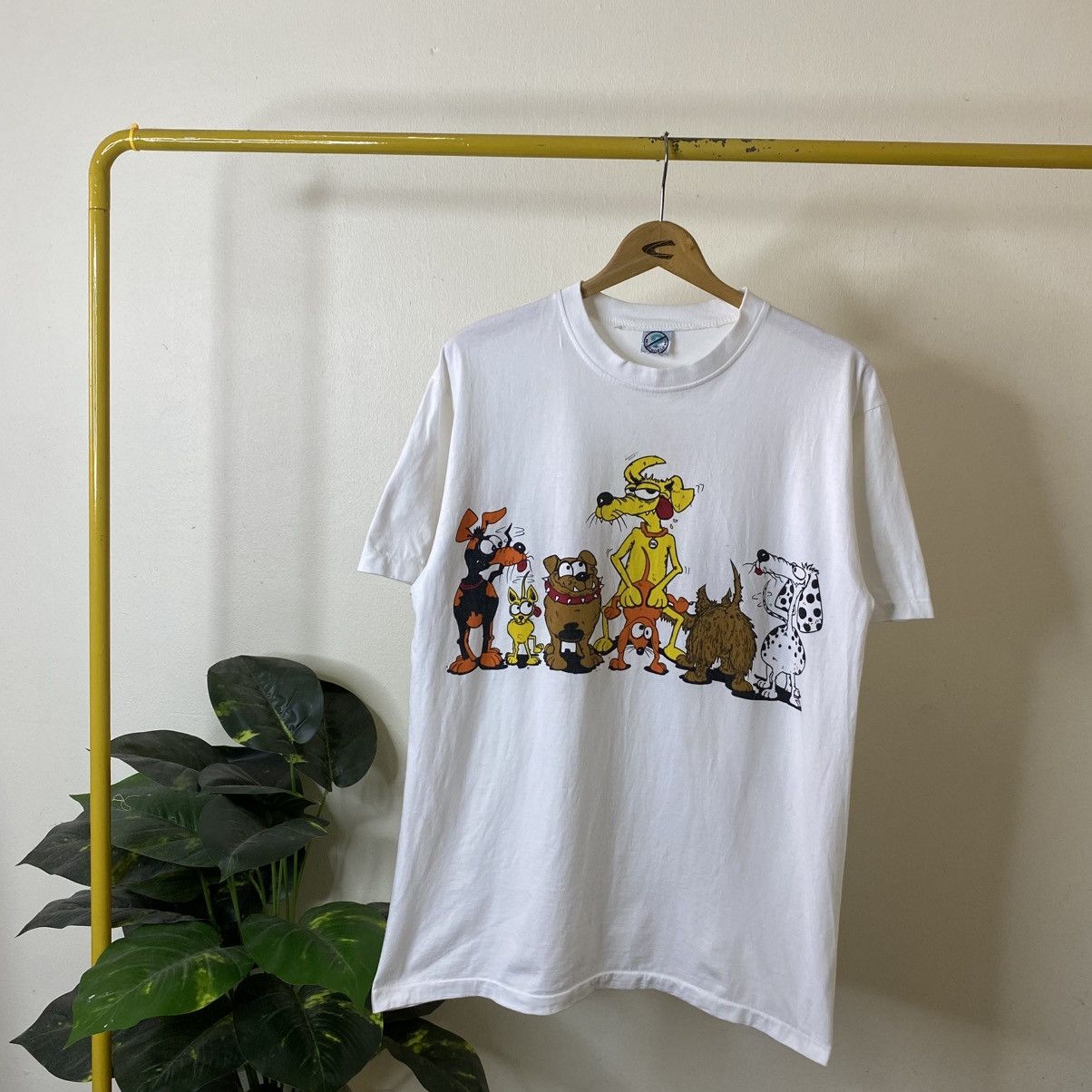 Vintage 1990s Doggy Style Funny Humor T Shirt Size US L / EU 52-54 / 3 - 1 Thumbnail