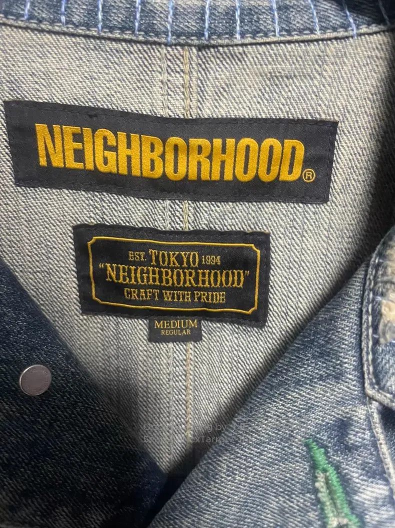 Neighborhood Neighborhood Washed Denim Jacket Size US M / EU 48-50 / 2 - 3 Thumbnail