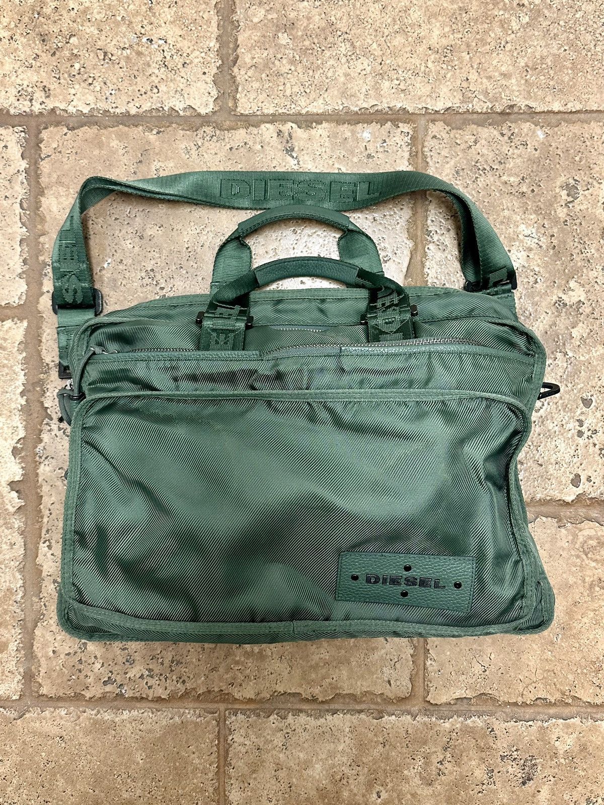 Diesel Diesel Military Messenger Laptop Bag Crossbody Carrying Case Size ONE SIZE - 2 Thumbnail