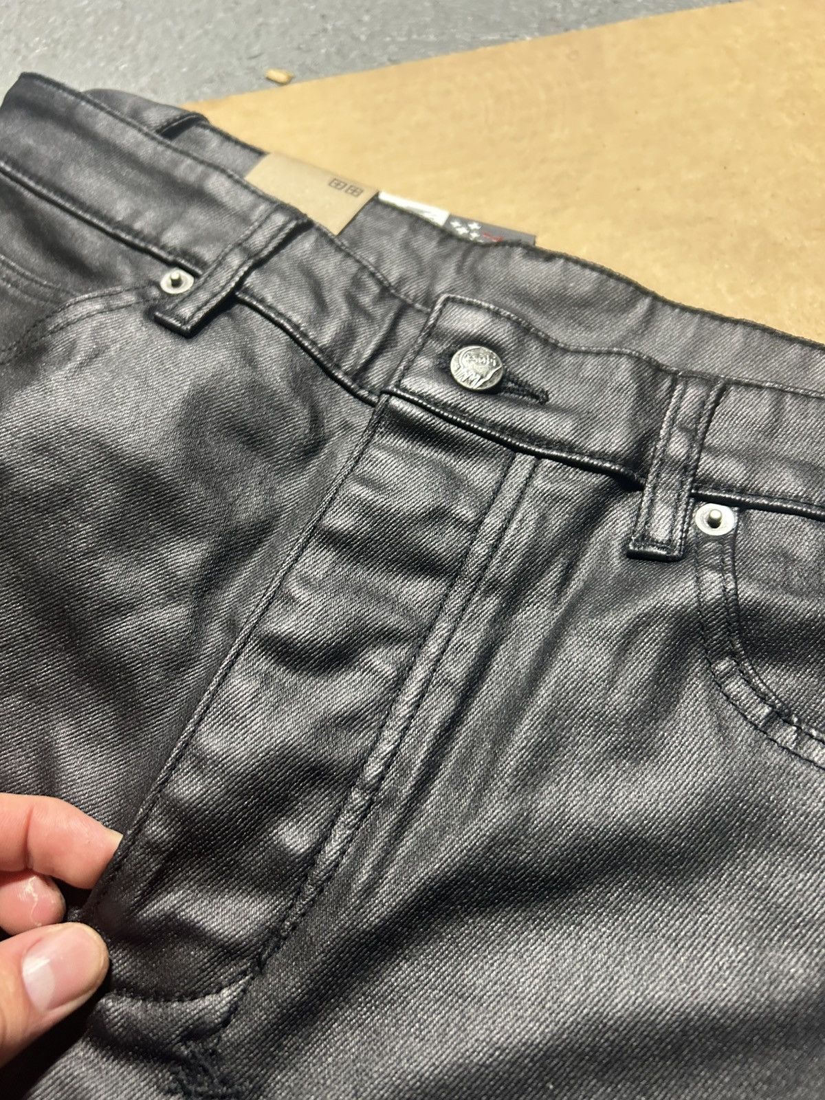 999 Club × Ksubi Ksubi juice wrld jean chitch black wax 999 Size US 34 / EU 50 - 3 Thumbnail