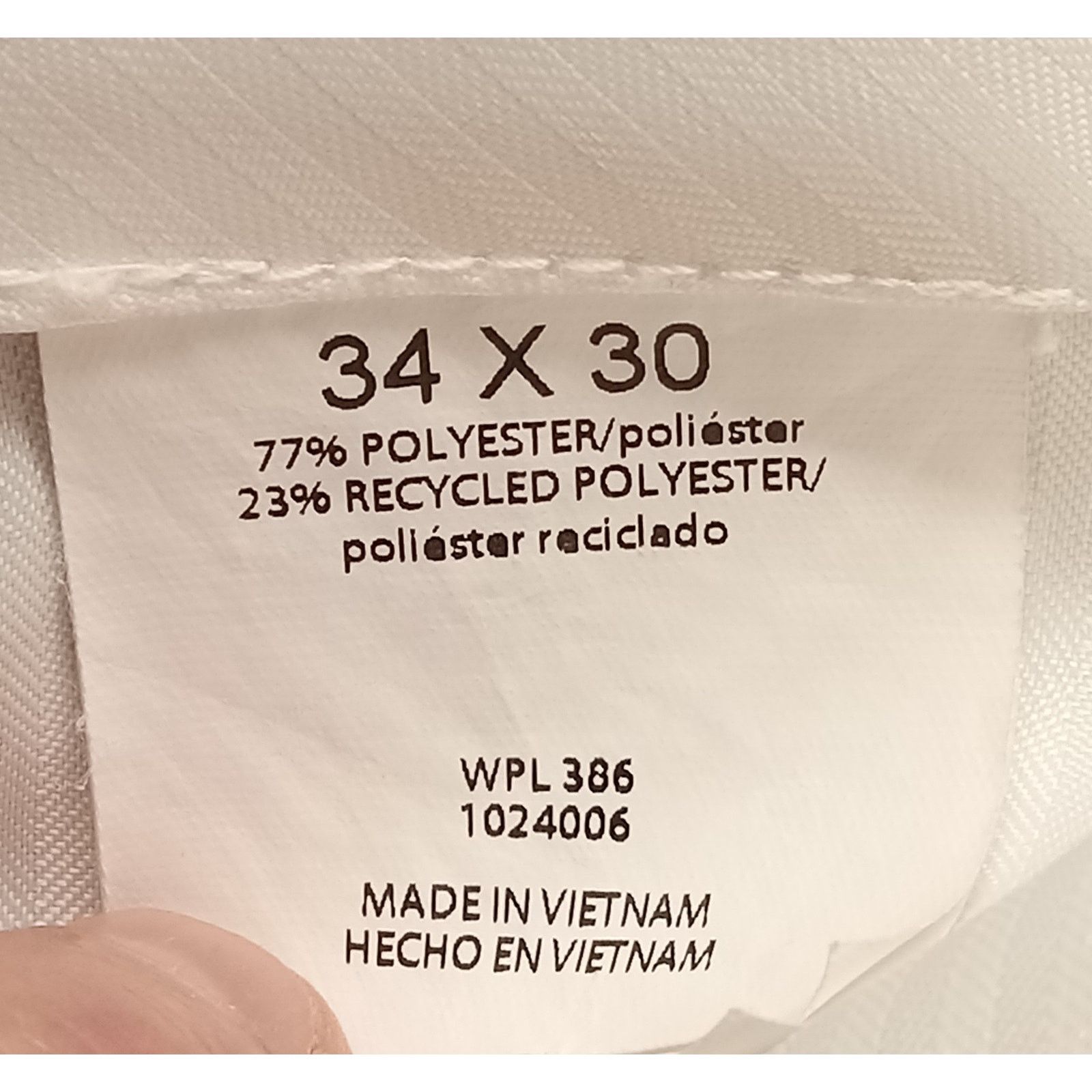 Haggar Haggar Dress Pants 34 X 30 Straight Classic Fit Eclo Stria Size US 34 / EU 50 - 6 Thumbnail