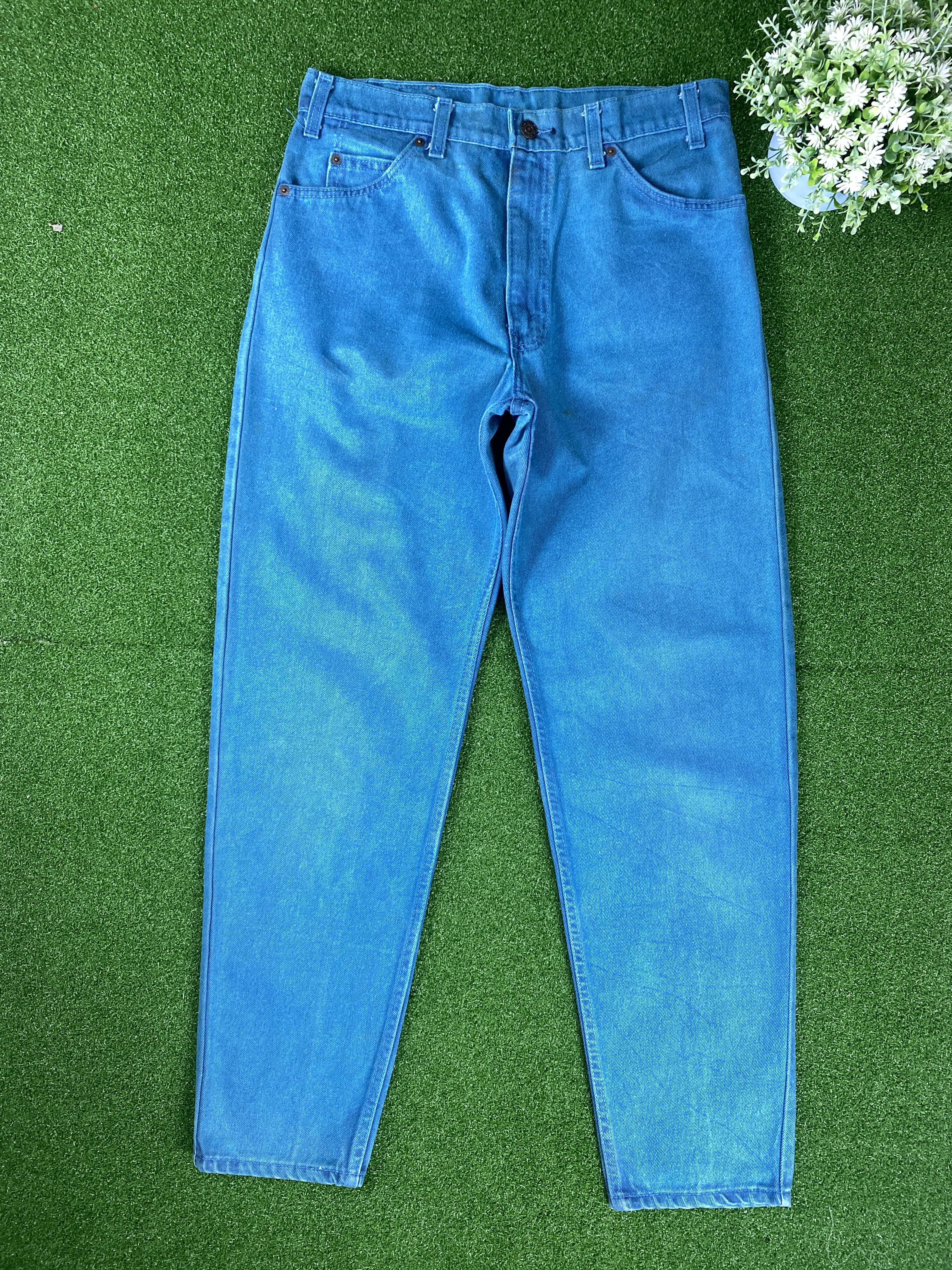 Levi's Vintage Levi's 550 Straight Cut Blue Jeans CP0064 Size US 32 / EU 48 - 1 Thumbnail