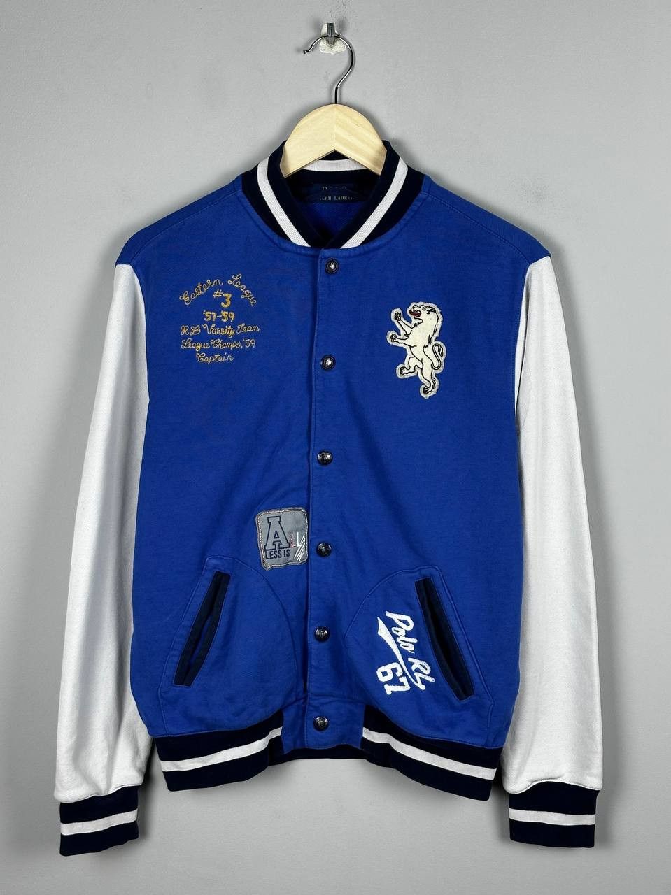 Polo Ralph Lauren Polo Ralph Lauren Cotton Brooklyn Lions Varsity Jacket Size US S / EU 44-46 / 1 - 1 Thumbnail