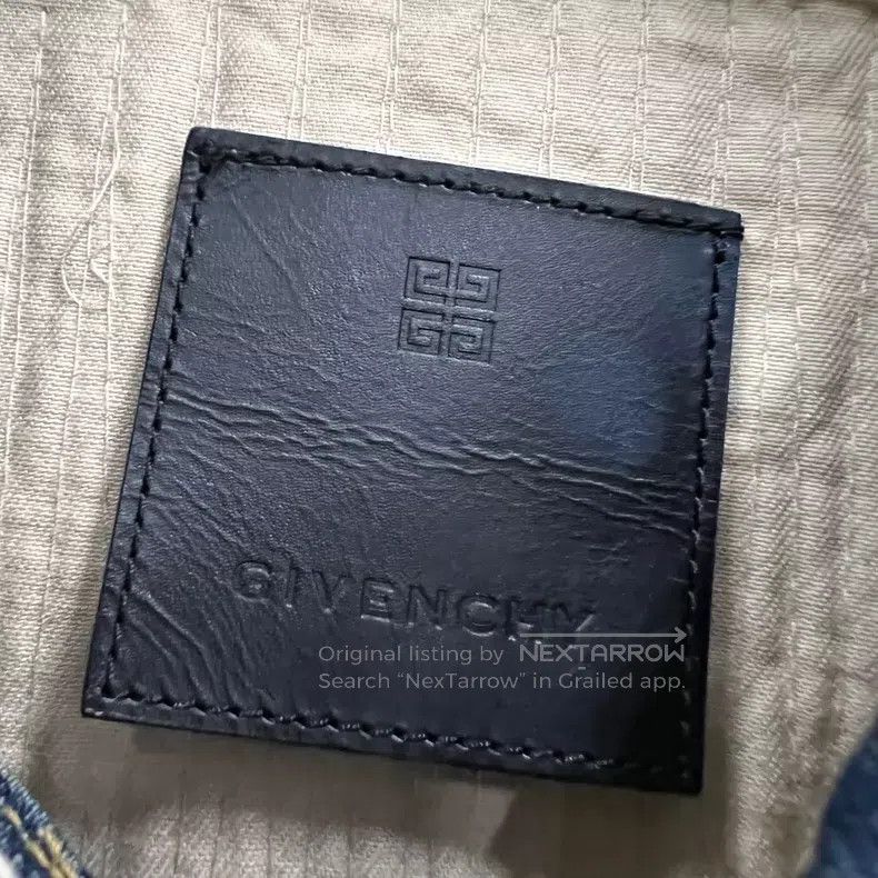 Givenchy Givenchy Distressed Washed Denim Jacket Size M Size US M / EU 48-50 / 2 - 3 Thumbnail