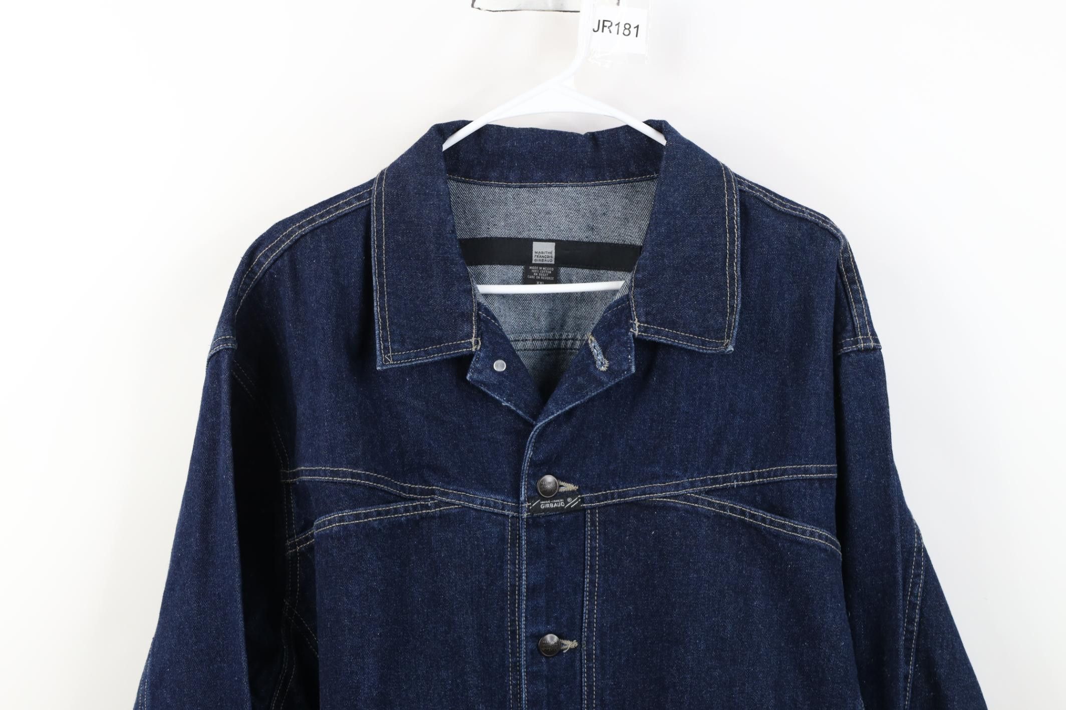 Marithe + Francois Girbaud Deadstock Vintage 90s Marithe Francois Girbaud Jacket Size US XXL / EU 58 / 5 - 2 Thumbnail