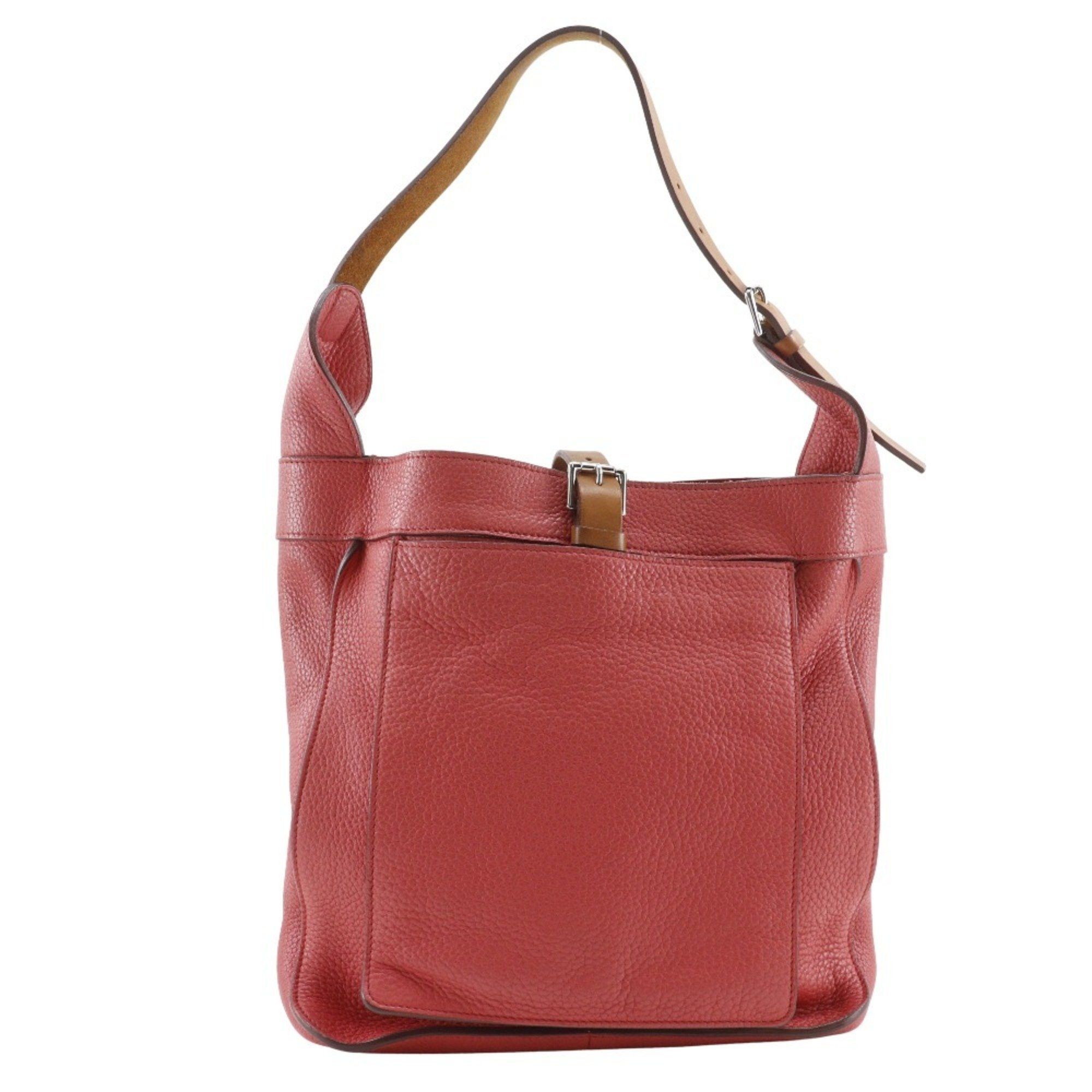 Hermes Marwari Pm Shoulder Bag Taurillon Clemence 2009 Pink M A5 Belt Clasp Maruwari Ladies, Women's