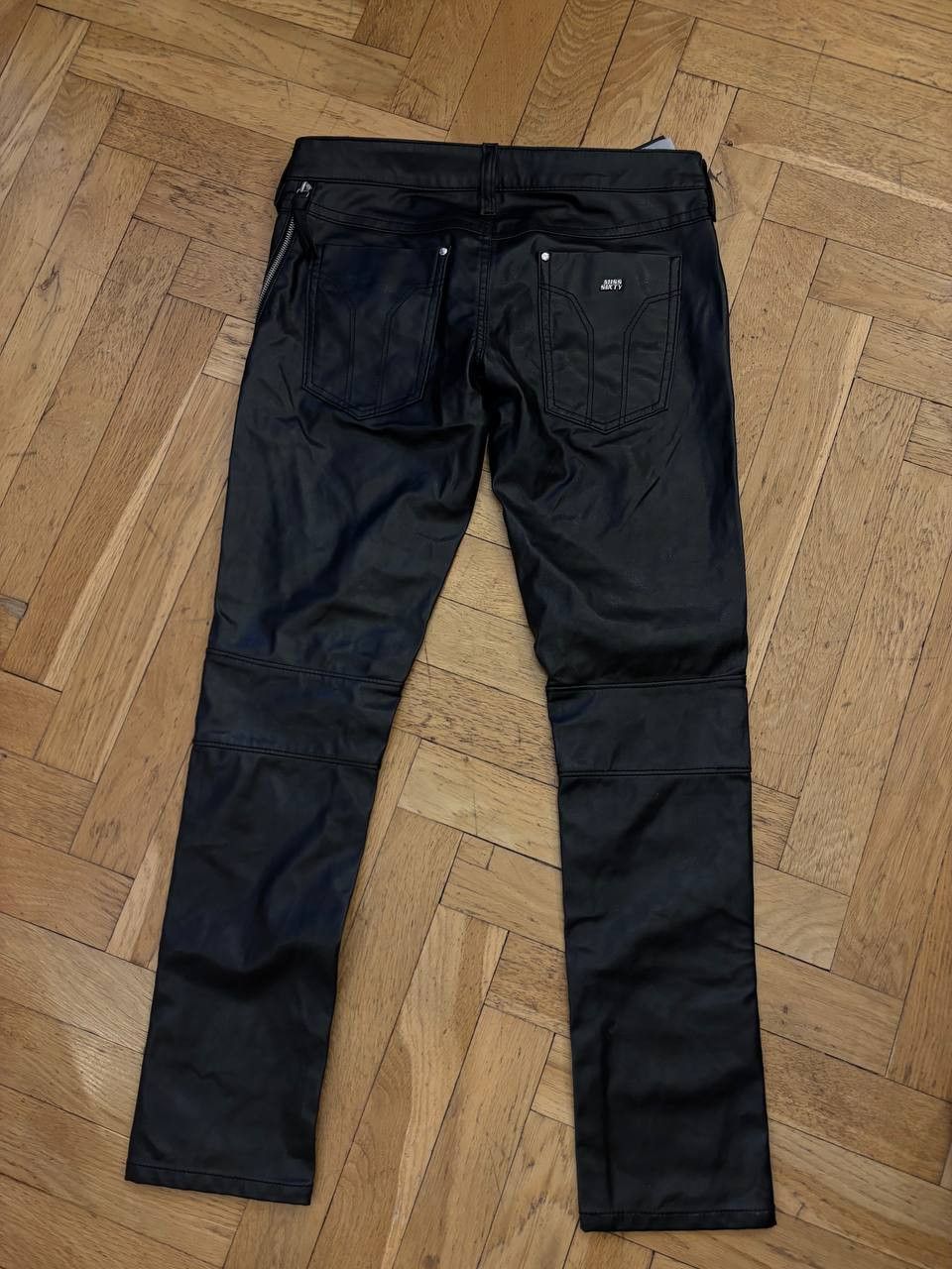 Miss Sixty Miss sixty leather women pants NEW Y2K style Size 30" / US 8 / IT 44 - 18 Thumbnail