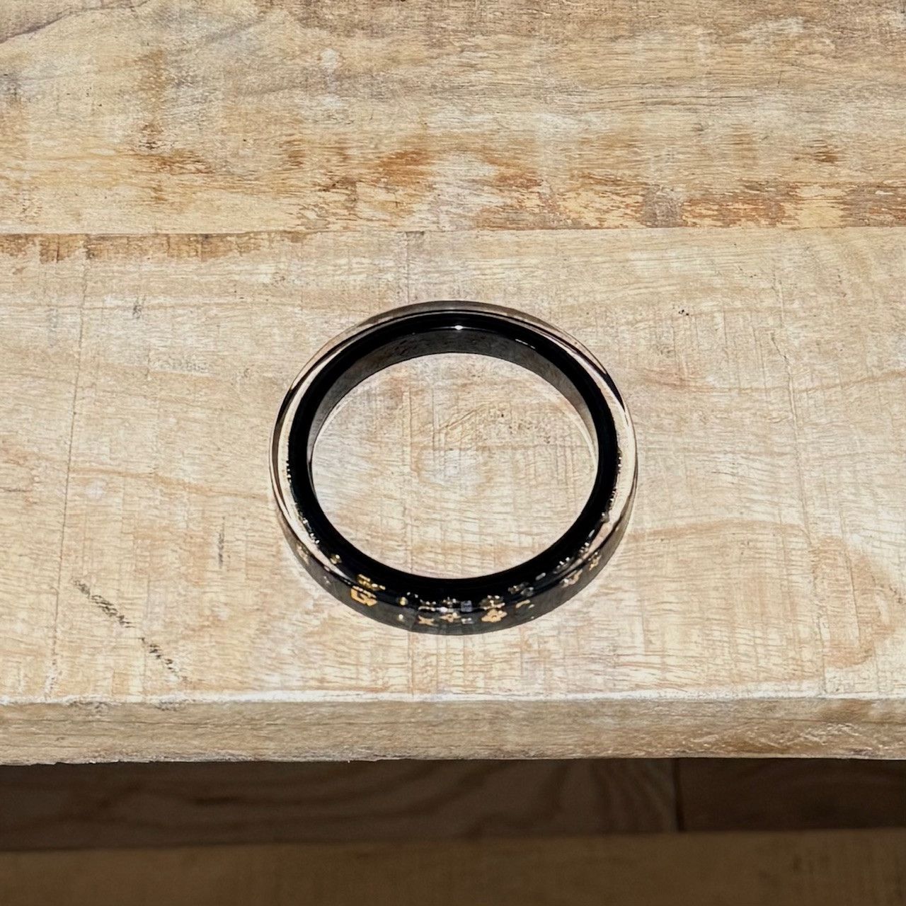 Louis Vuitton Louis Vuitton Black Inclusion Art Deco Bangle Bracelet Size ONE SIZE - 5 Thumbnail