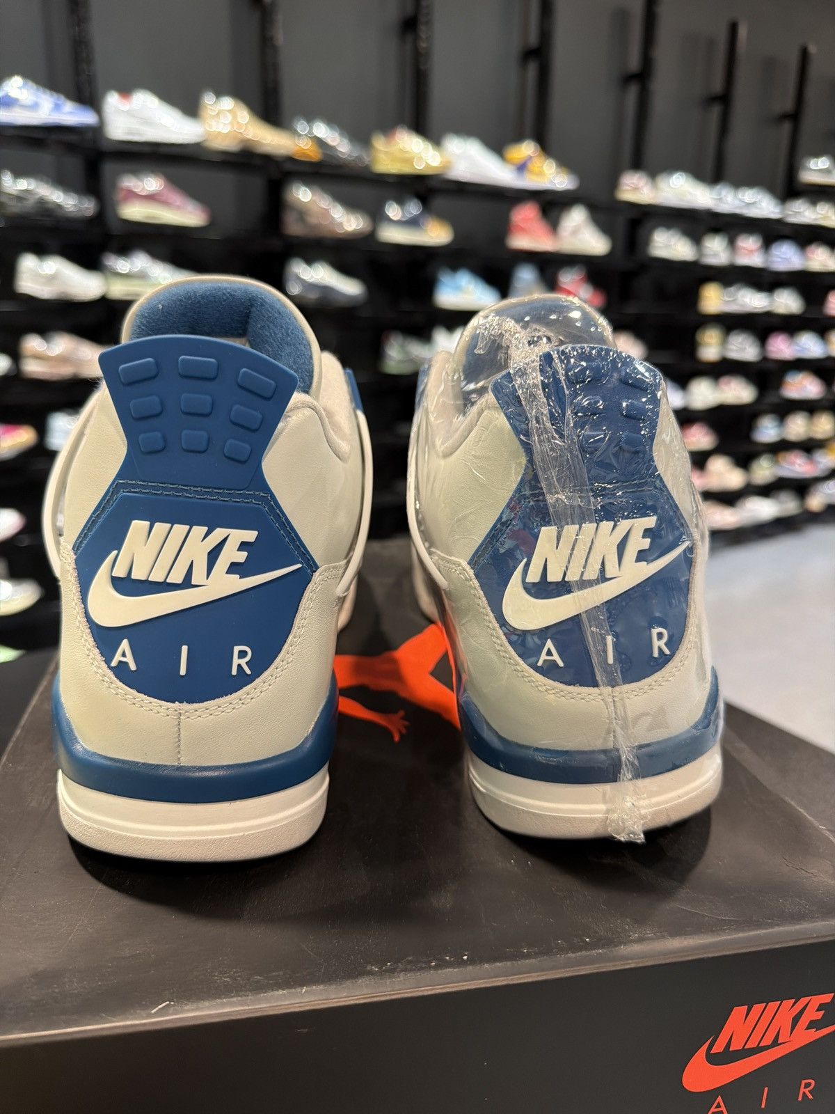 Jordan Brand Jordan 4 Military Blue Size-10.5 Brand New Quick Shipping Size US 10.5 / EU 43-44 - 4 Thumbnail