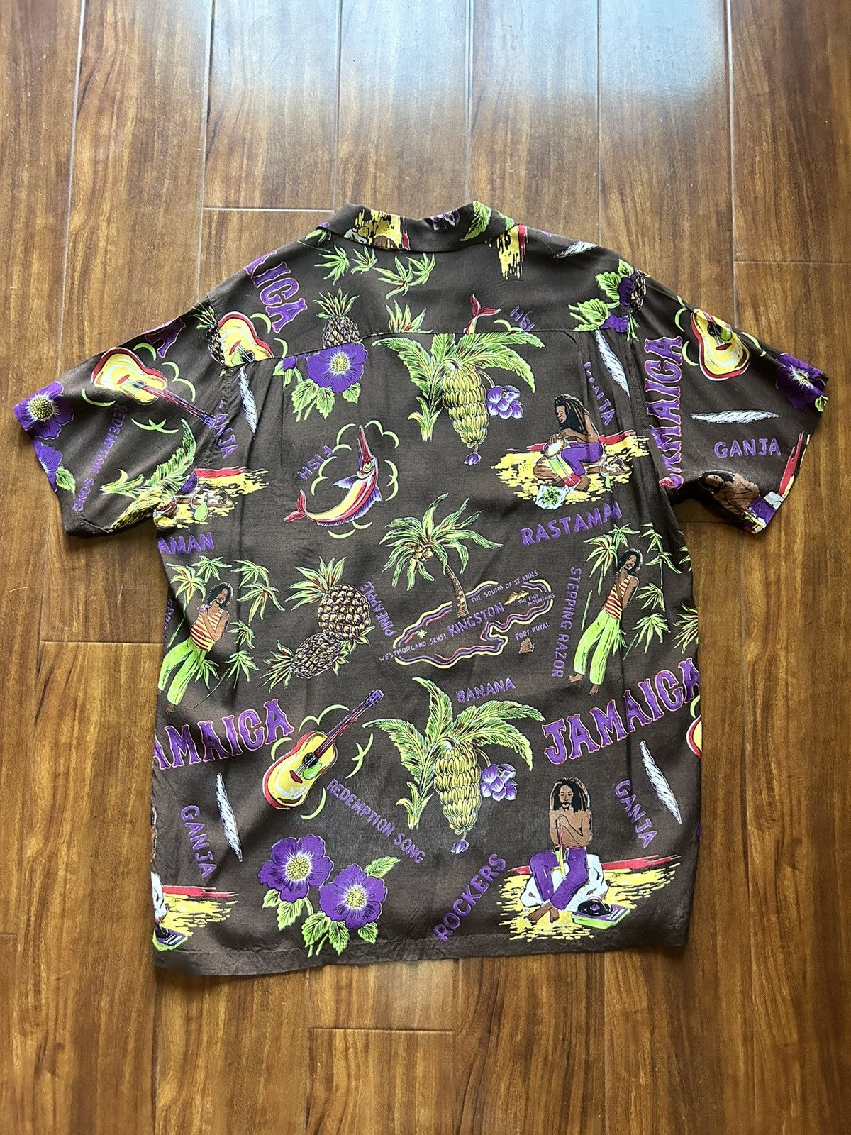 Wacko Maria Wacko Maria Jamaica Rayon Shirt Size US XL / EU 56 / 4 - 2 Thumbnail