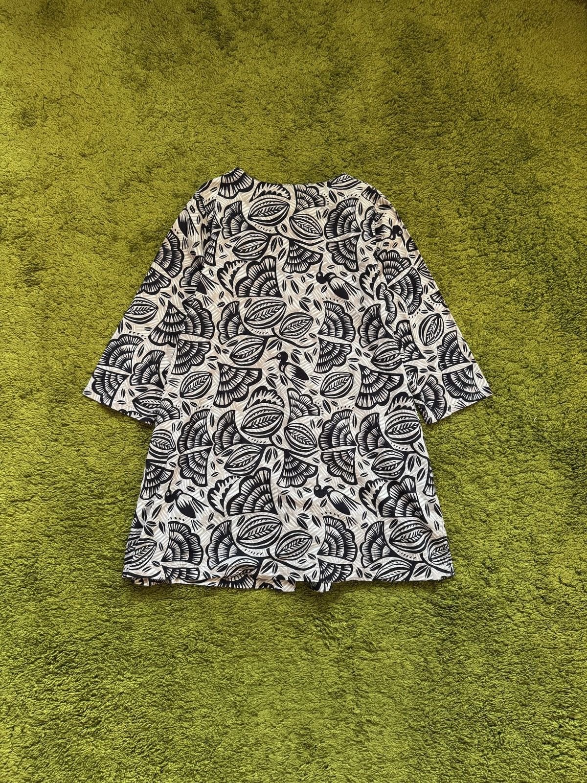 Designer × Gudrun Sjoden Gudrun Sjoden floral pattern poplin dress tunic Size M / US 6-8 / IT 42-44 - 2 Thumbnail