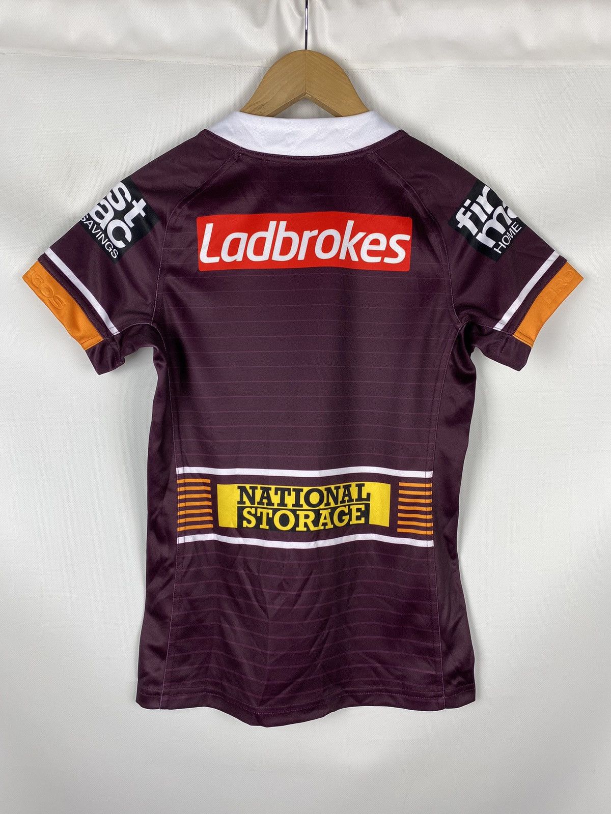 Asics ASICS Brisbane Broncos NRL Home Jersey Rugby Shirt Size S Size US S / EU 44-46 / 1 - 16 Thumbnail