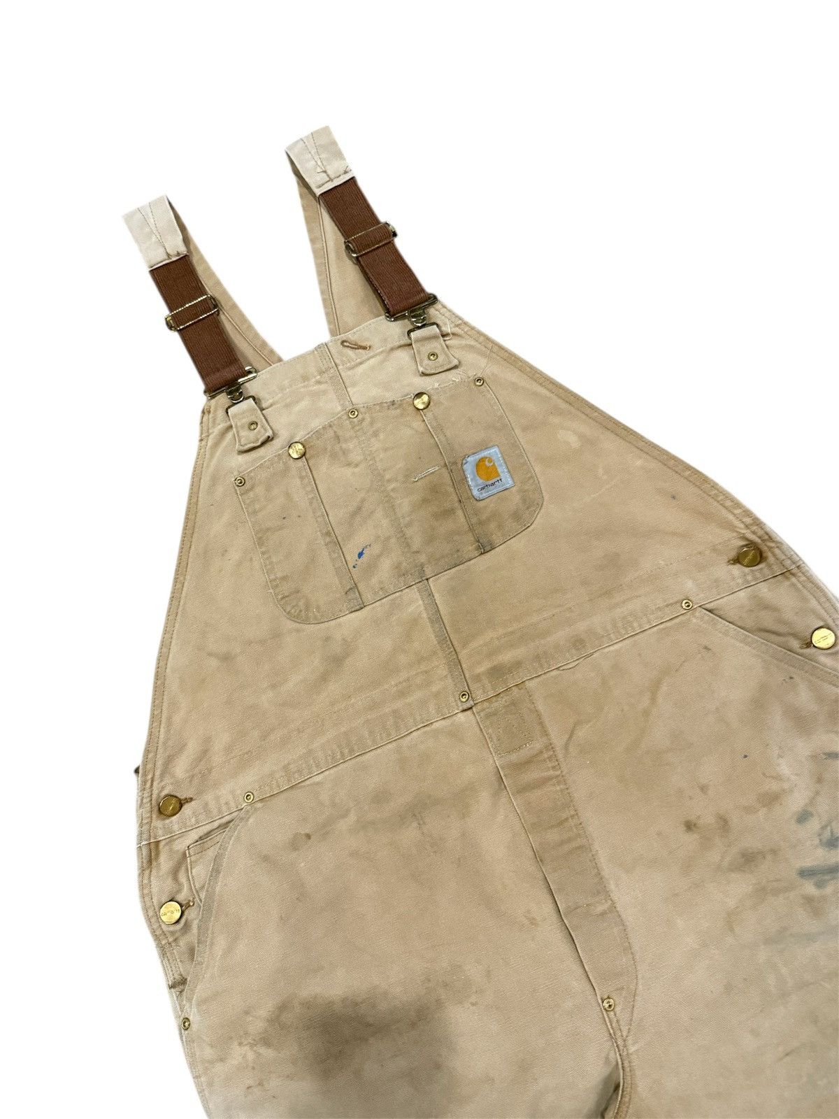 Carhartt × Vintage VINTAGE CARHATT DOUBLE KNEES DISTRESSED OVERALL Size US 43 - 3 Thumbnail